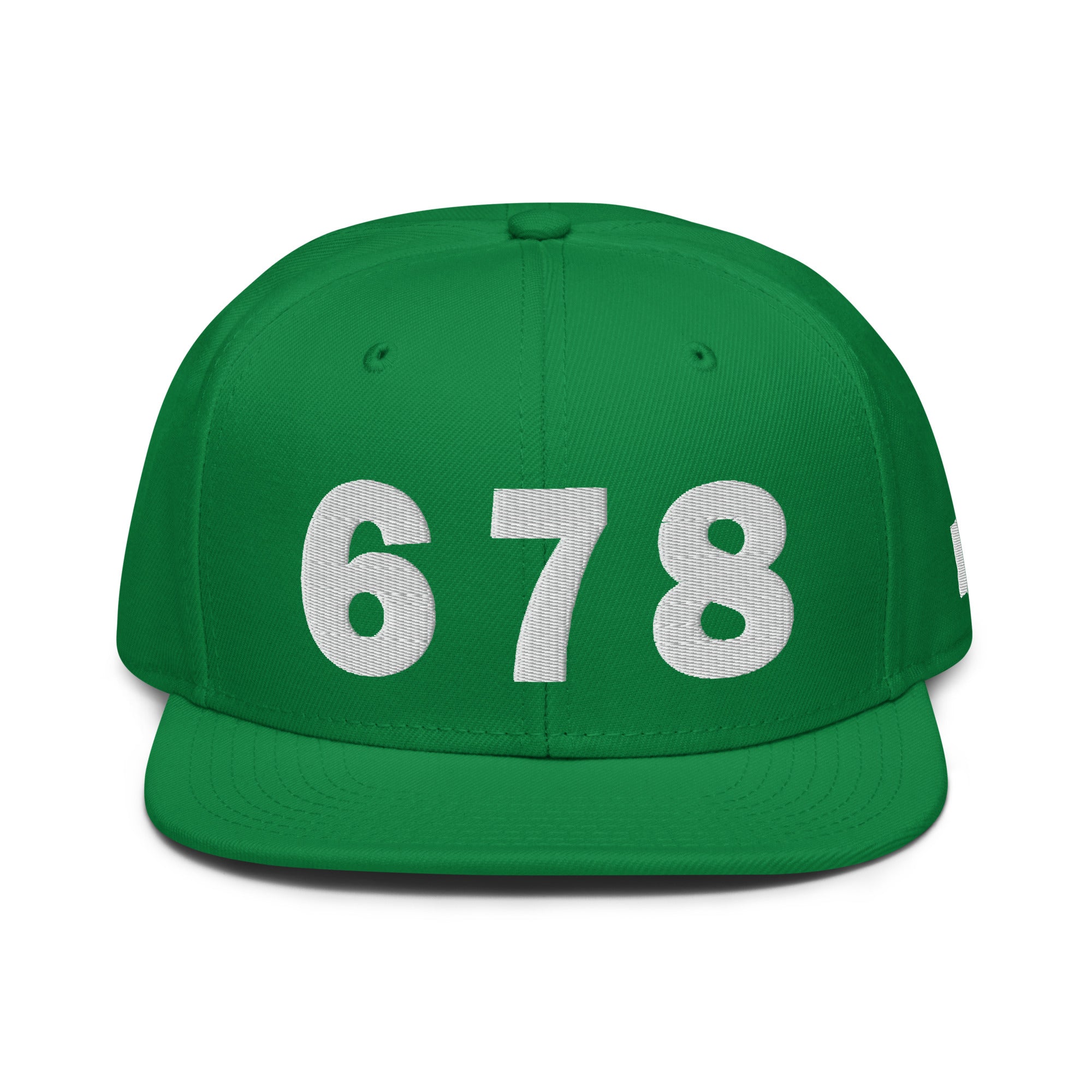 678 Area Code Snapback Hat