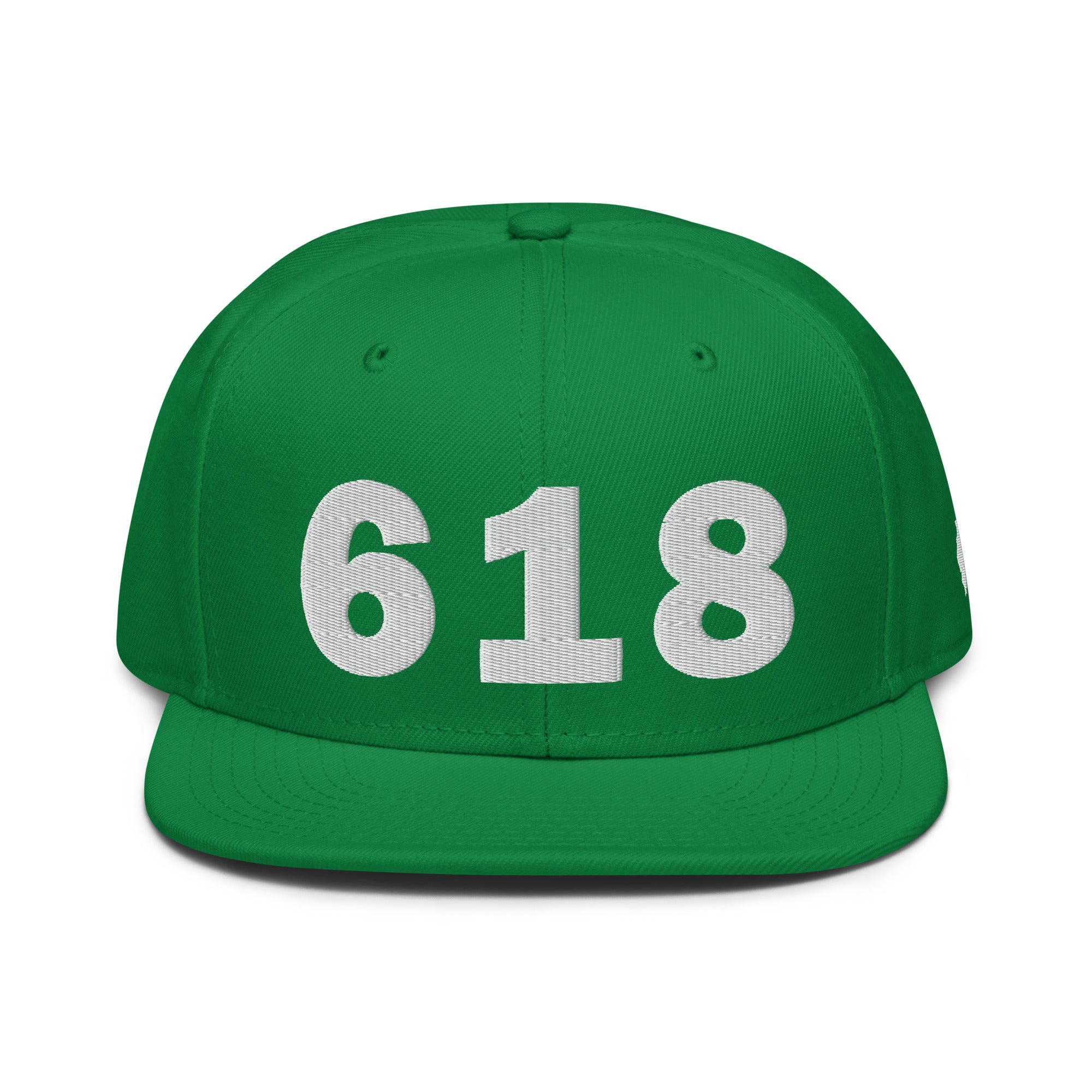 618 Area Code Snapback Hat