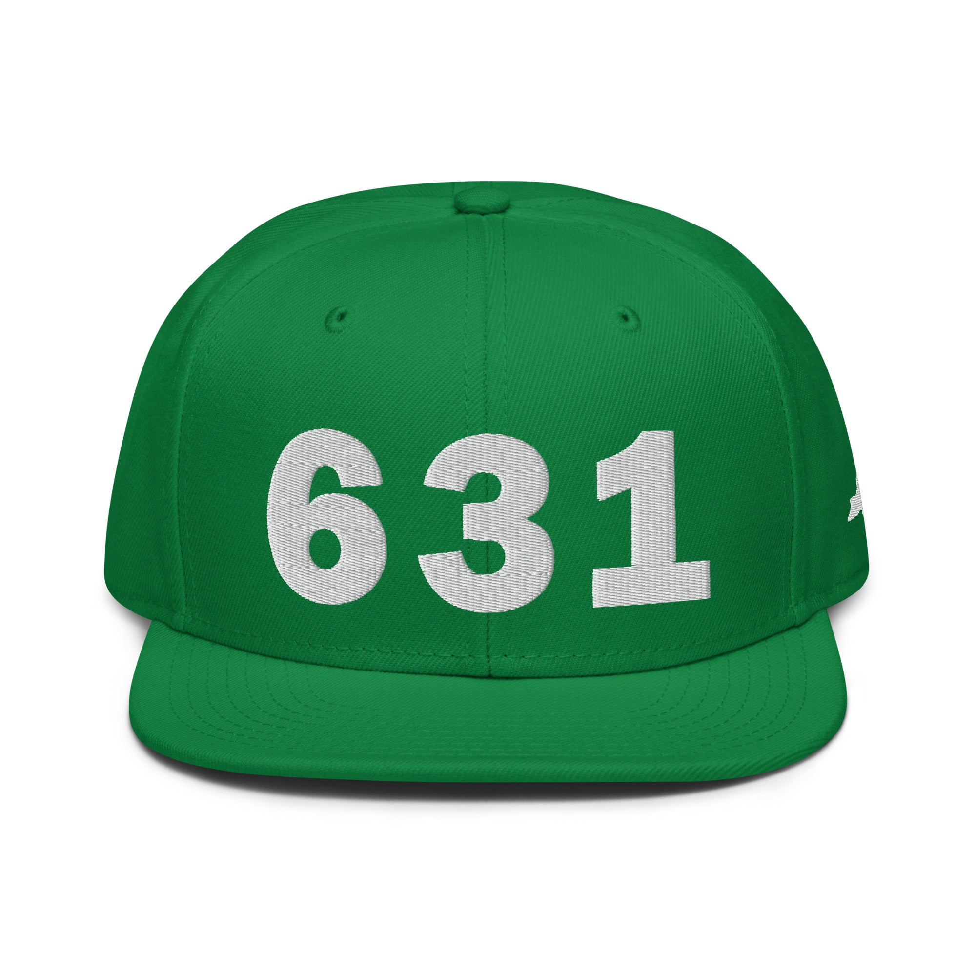 631 Area Code Snapback Hat