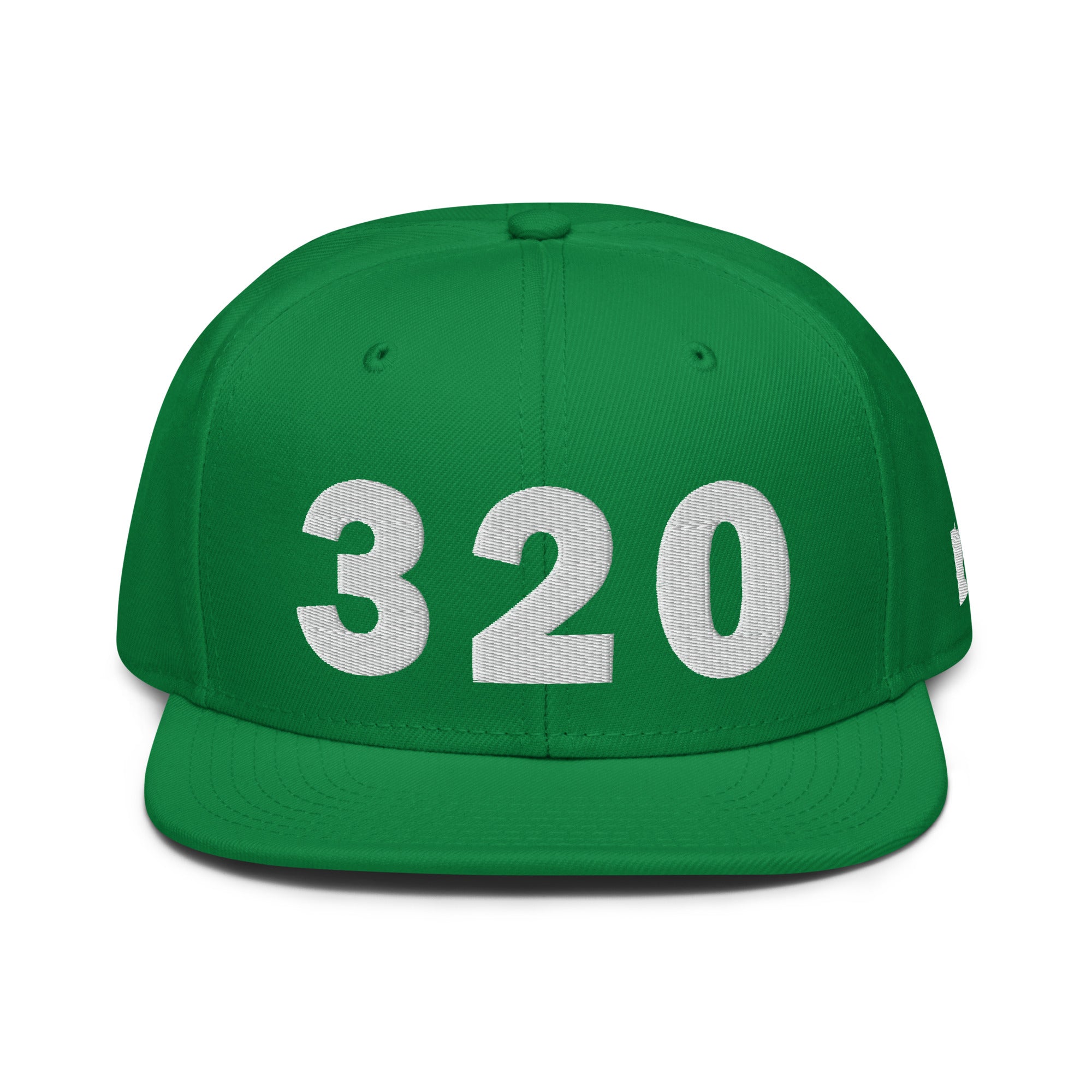 320 Area Code Snapback Hat