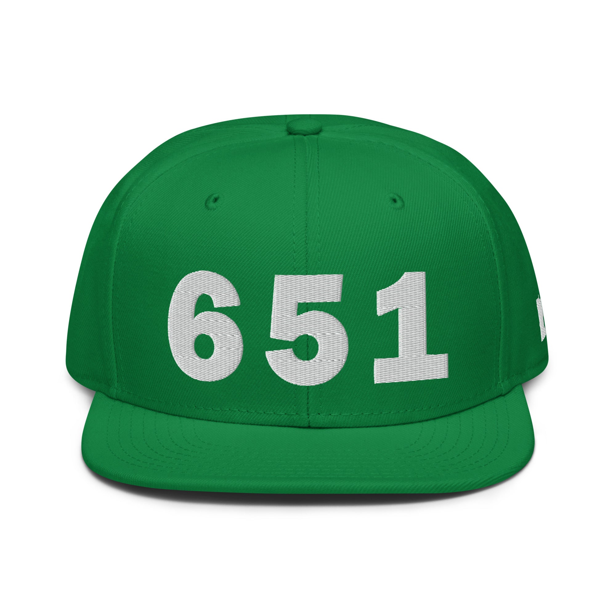 651 Area Code Snapback Hat