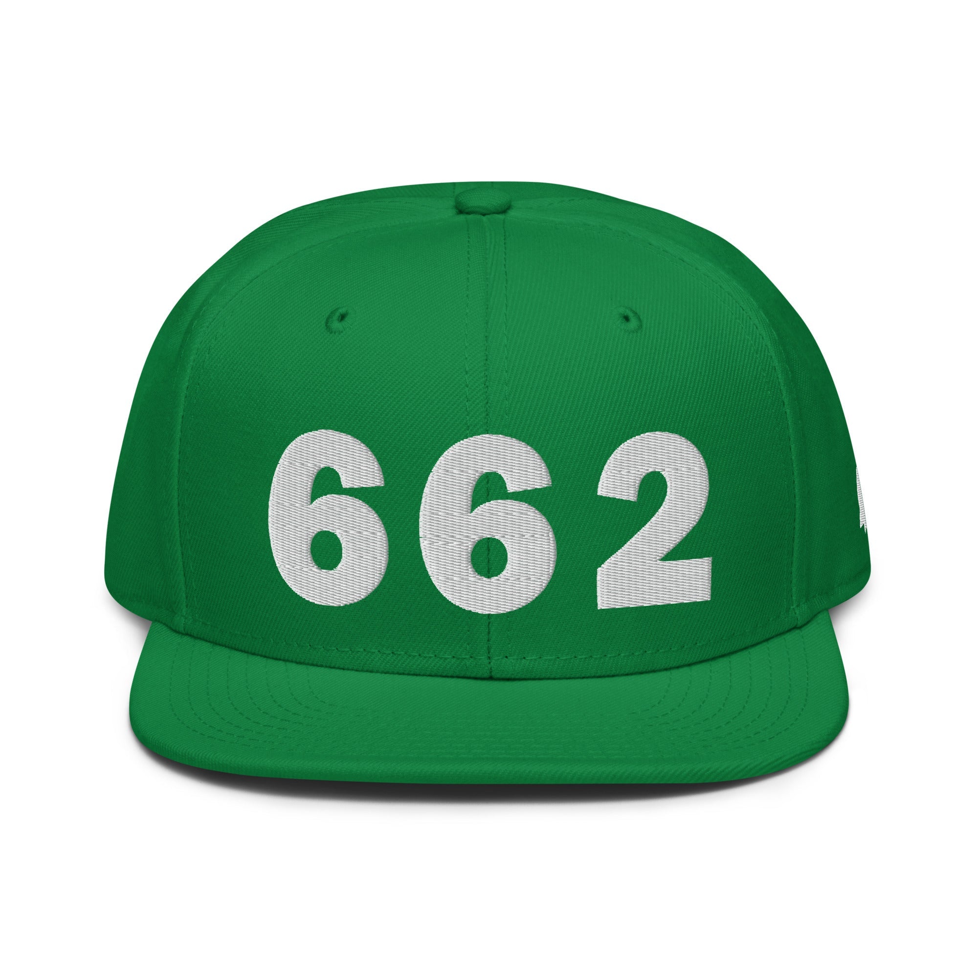 662 Area Code Snapback Hat