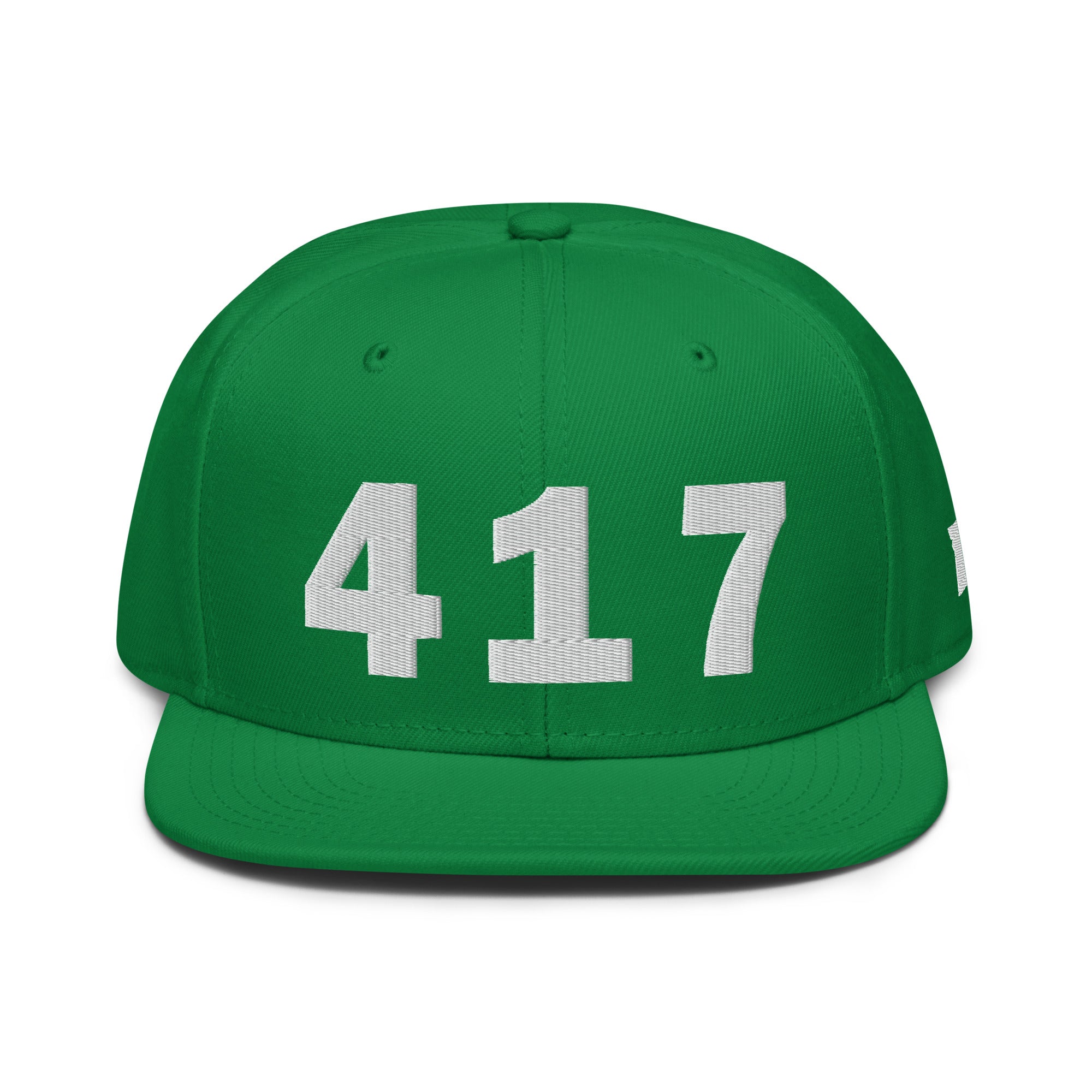 417 Area Code Snapback Hat