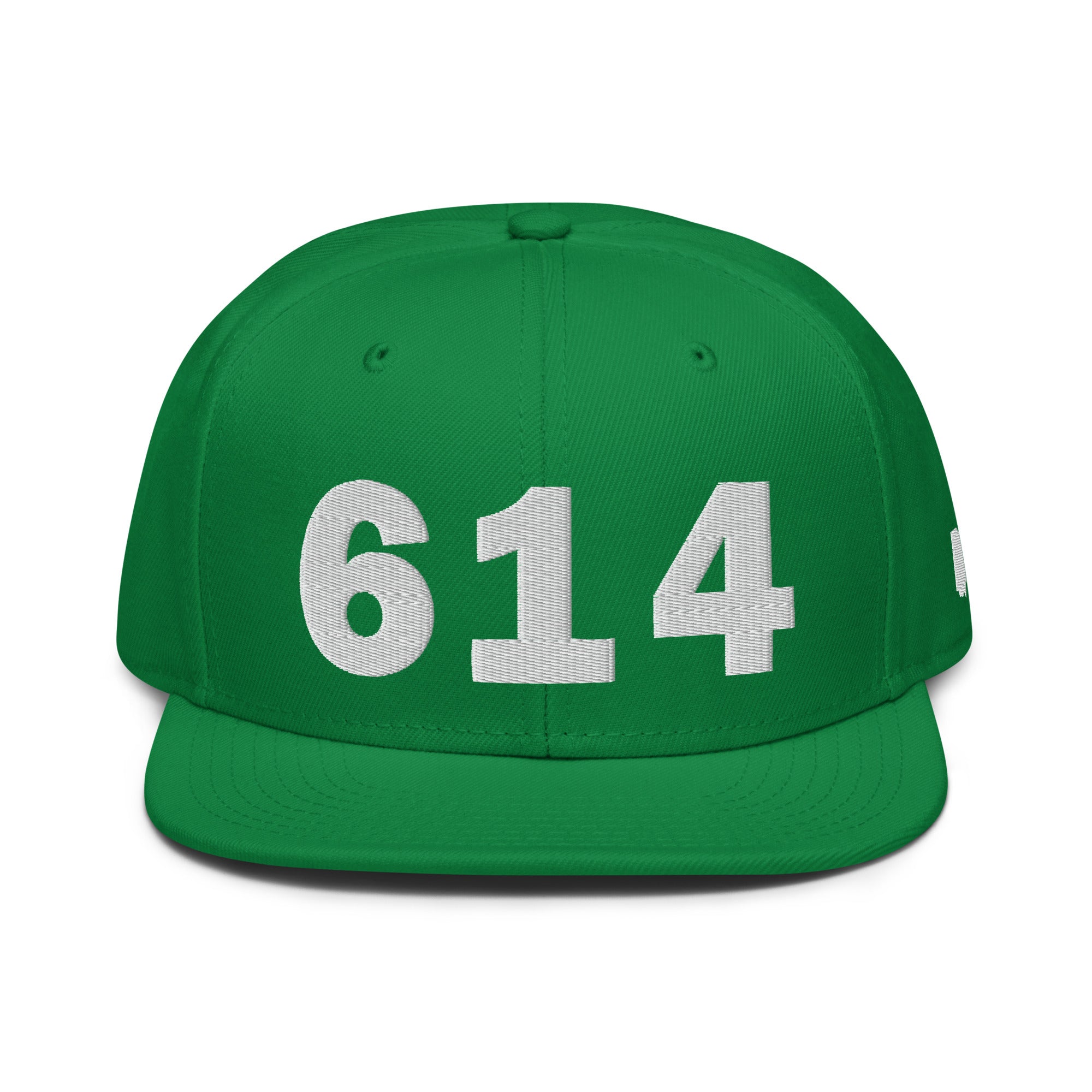 614 Area Code Snapback Hat