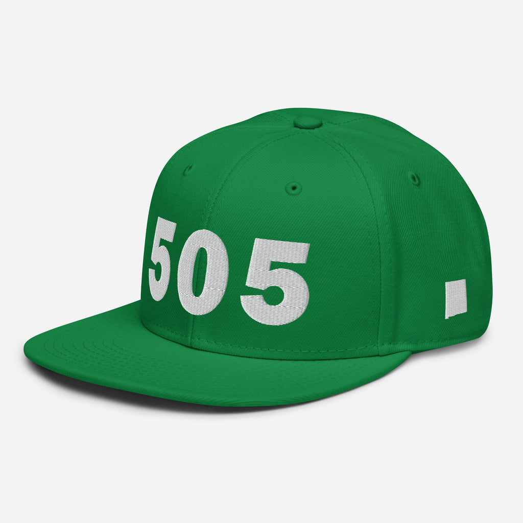 505 Area Code Snapback Hat