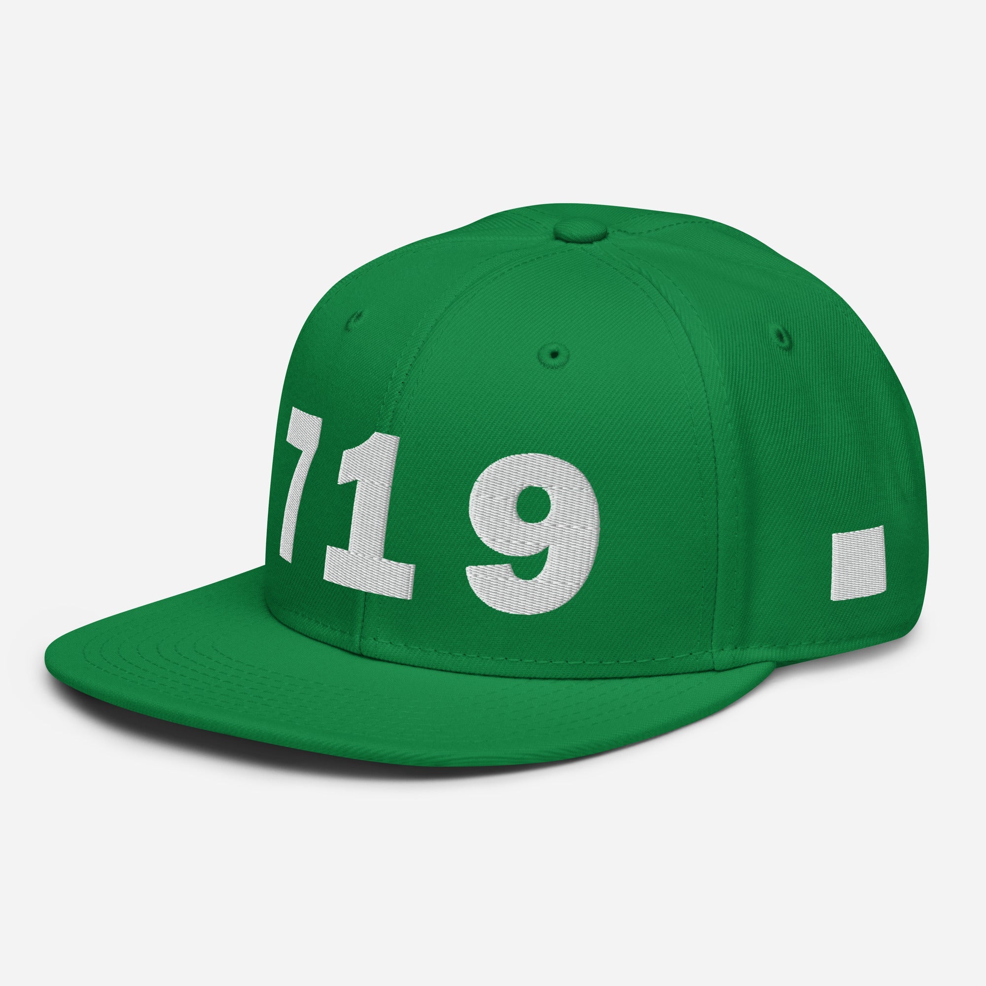 719 Area Code Snapback Hat