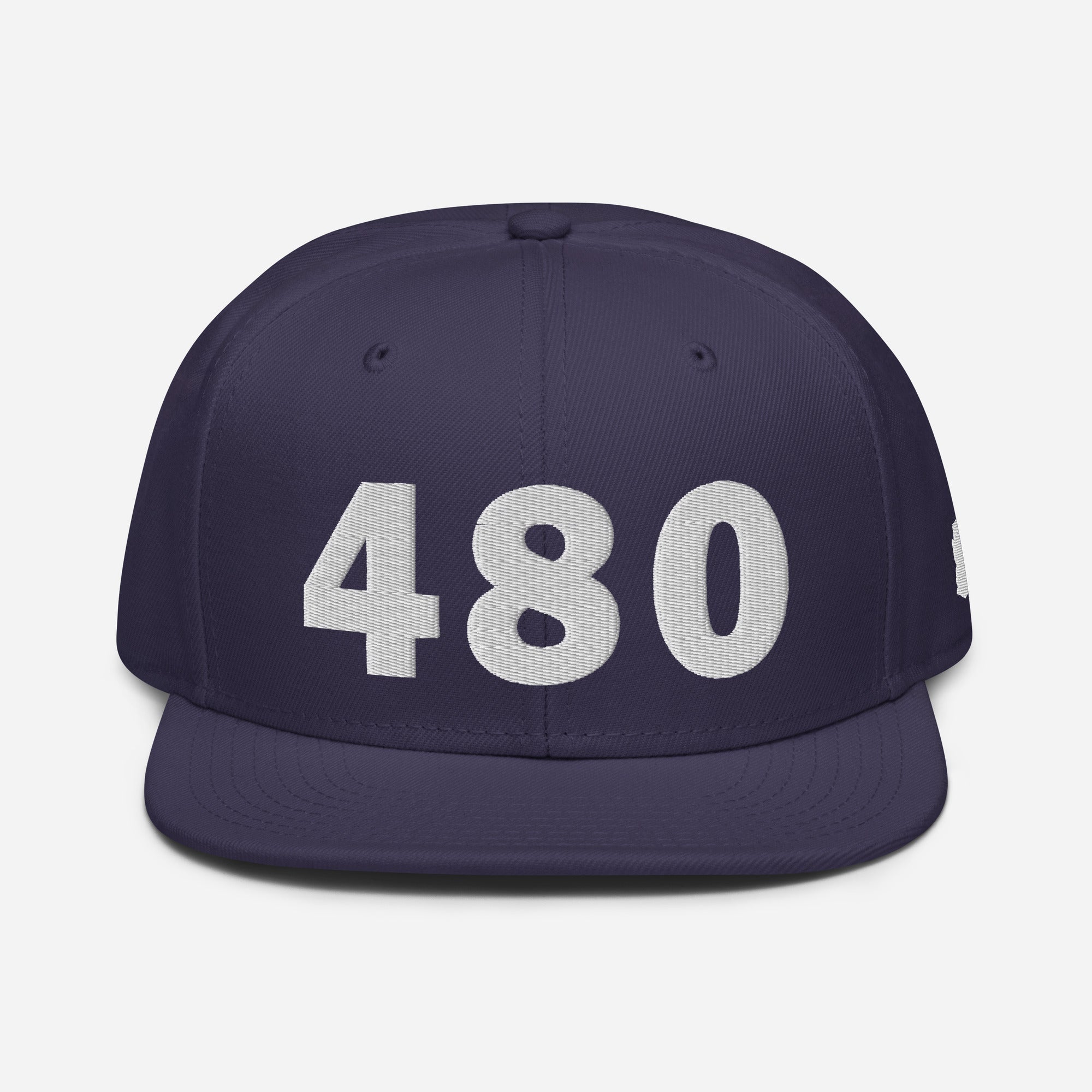 480 Area Code Snapback Hat