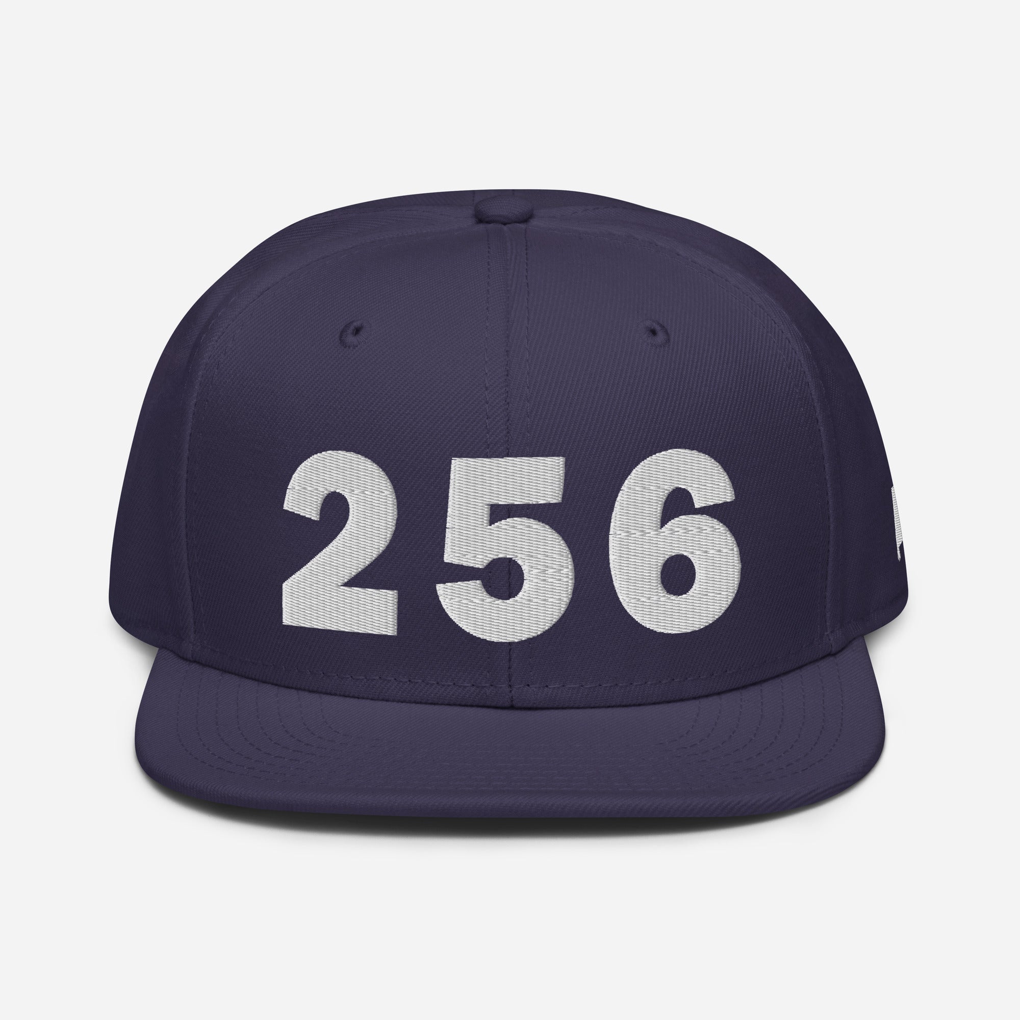 256 Area Code Snapback Hat