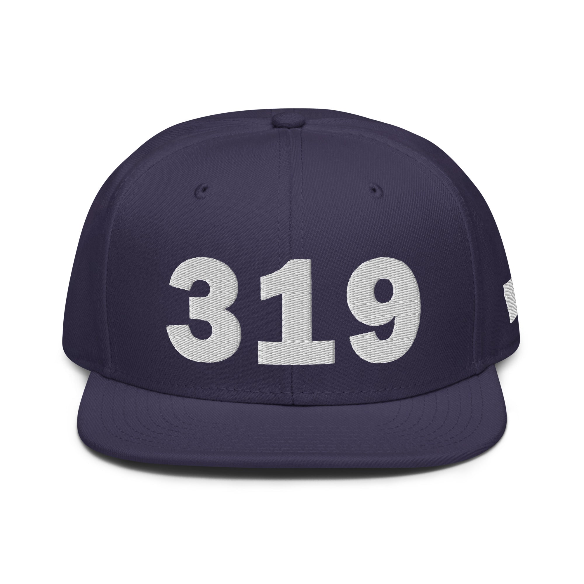 319 Area Code Snapback Hat