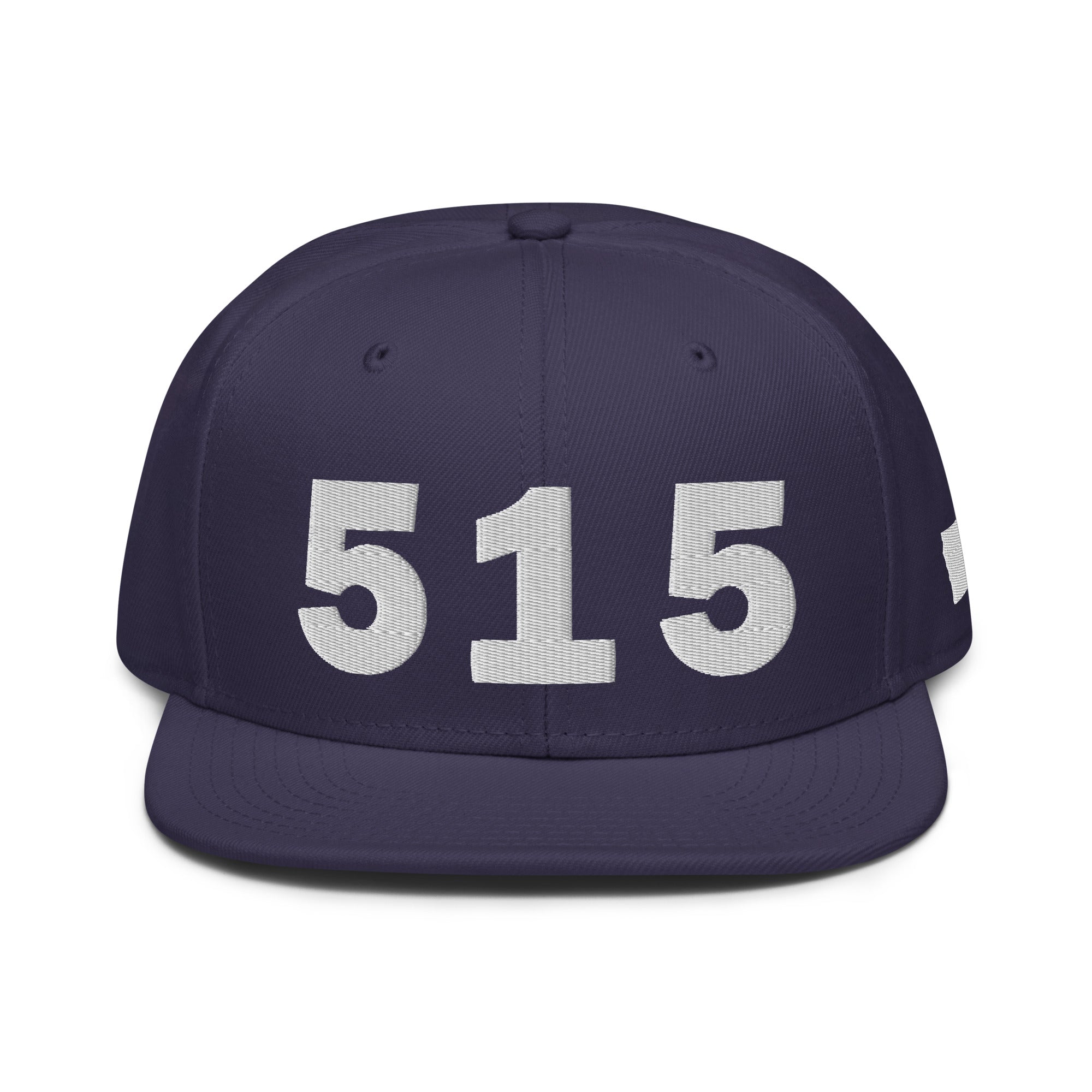 515 Area Code Snapback Hat
