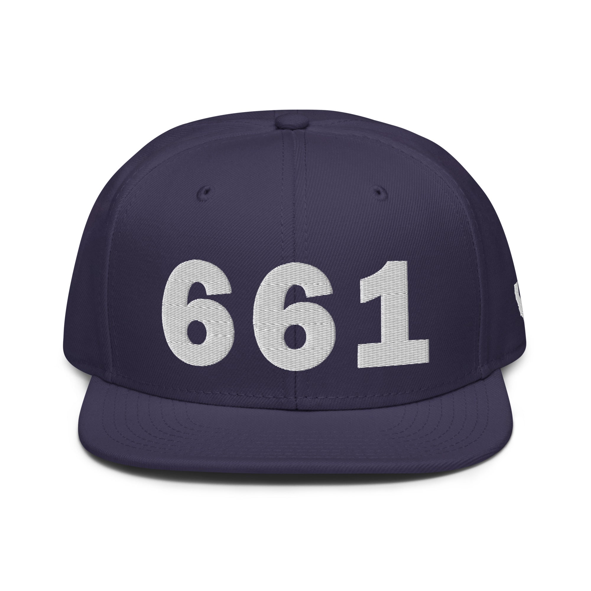661 Area Code Snapback Hat