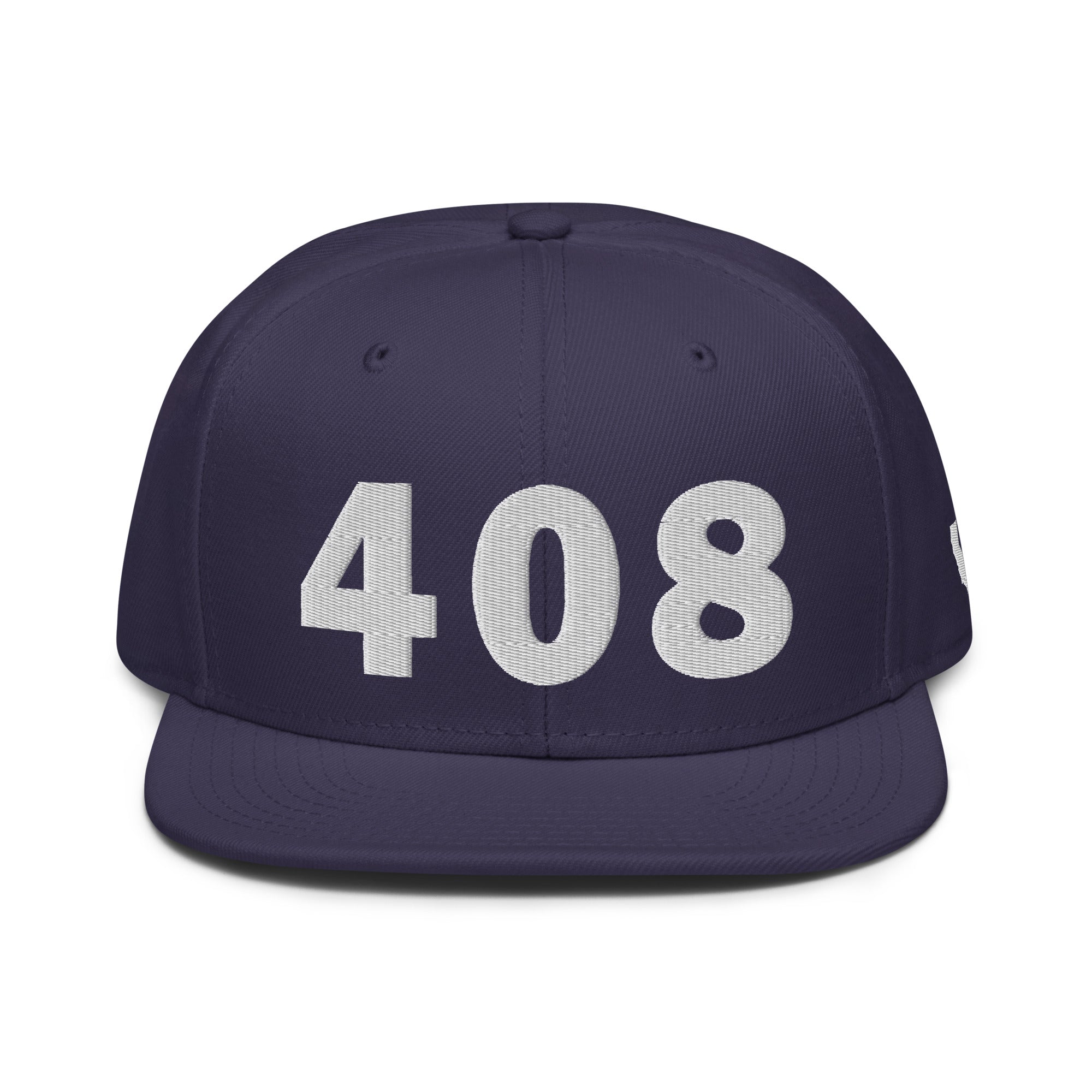 408 Area Code Snapback Hat