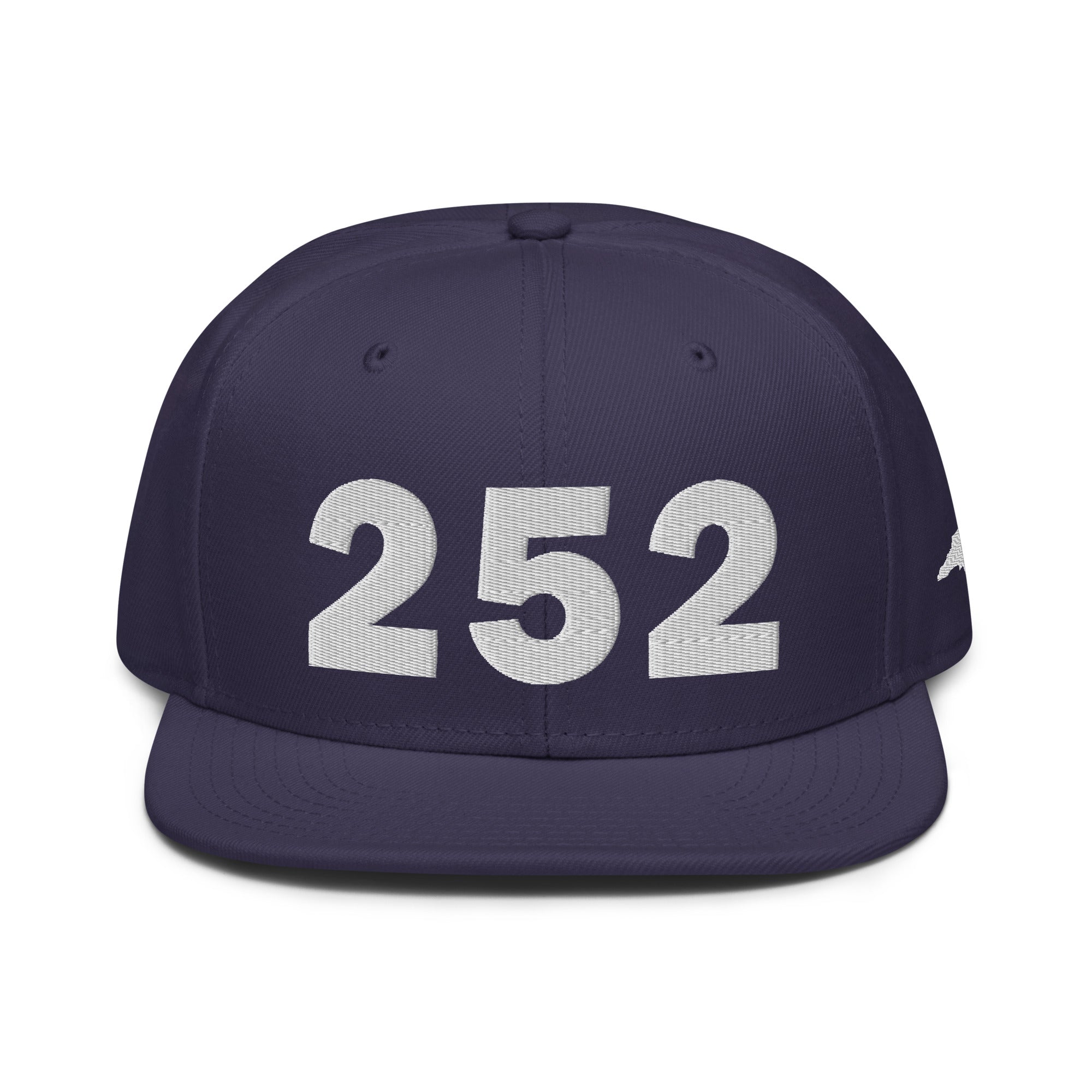 252 Area Code Snapback Hat