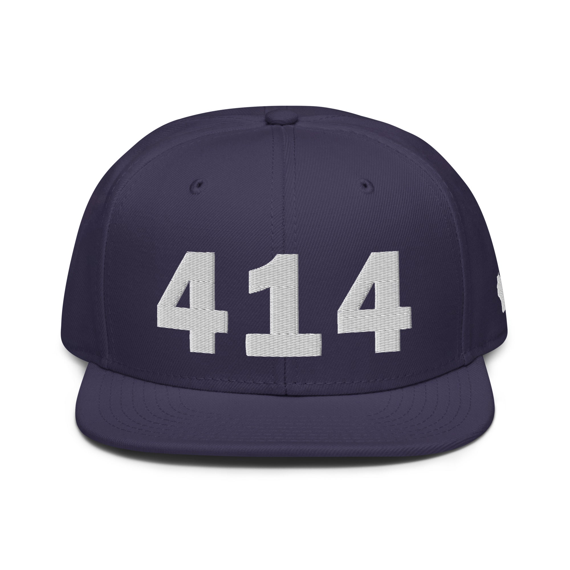 414 Area Code Snapback Hat