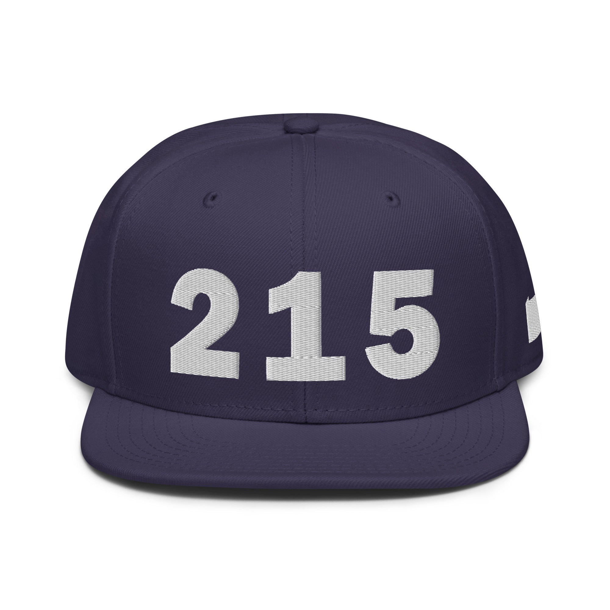 215 Area Code Snapback Hat