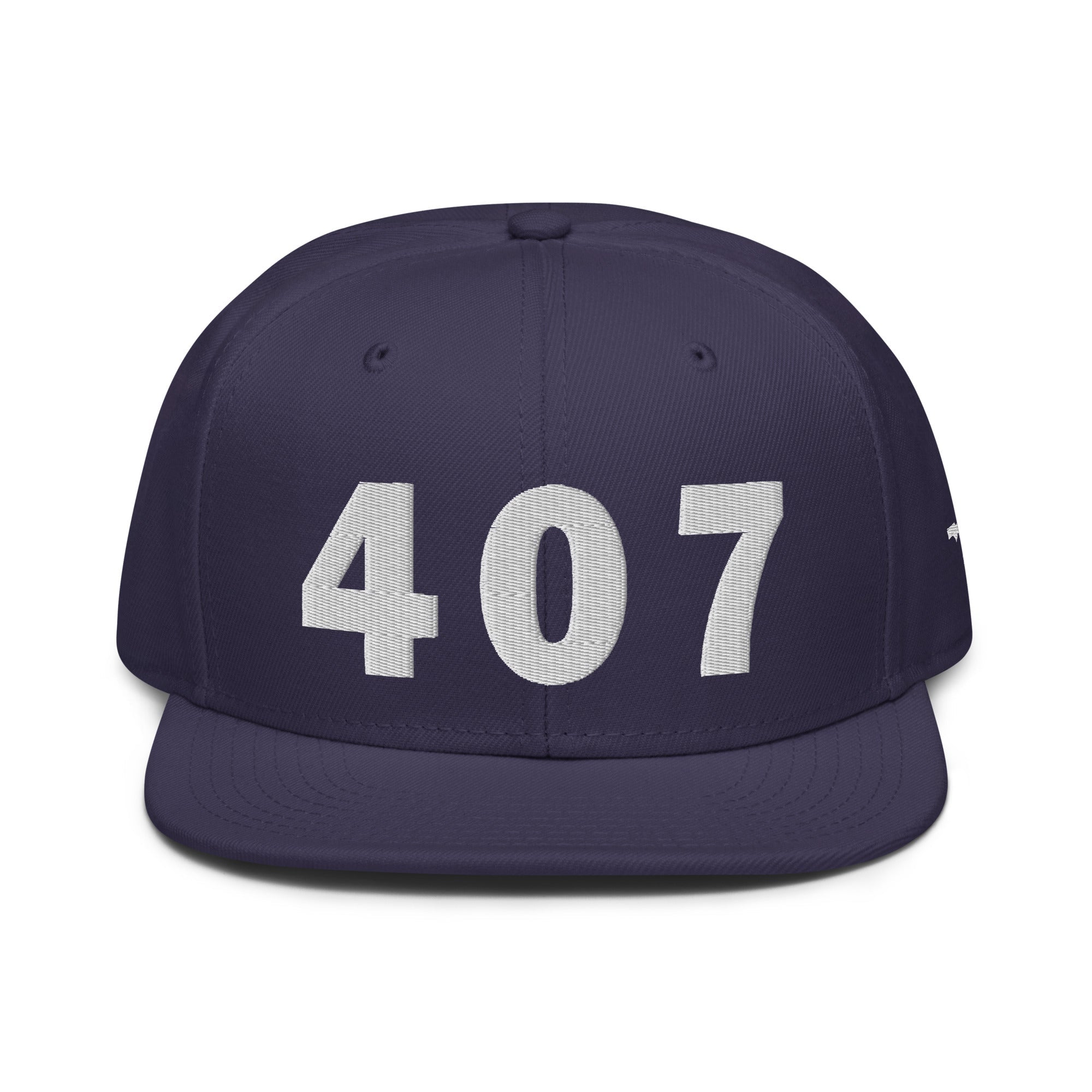 407 Area Code Snapback Hat
