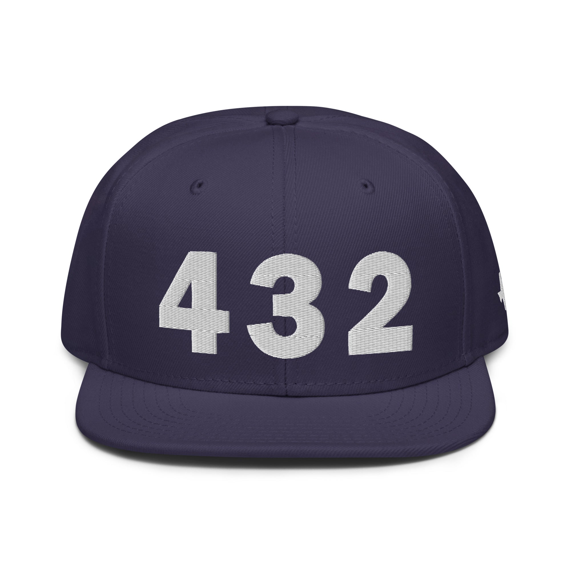 432 Area Code Snapback Hat