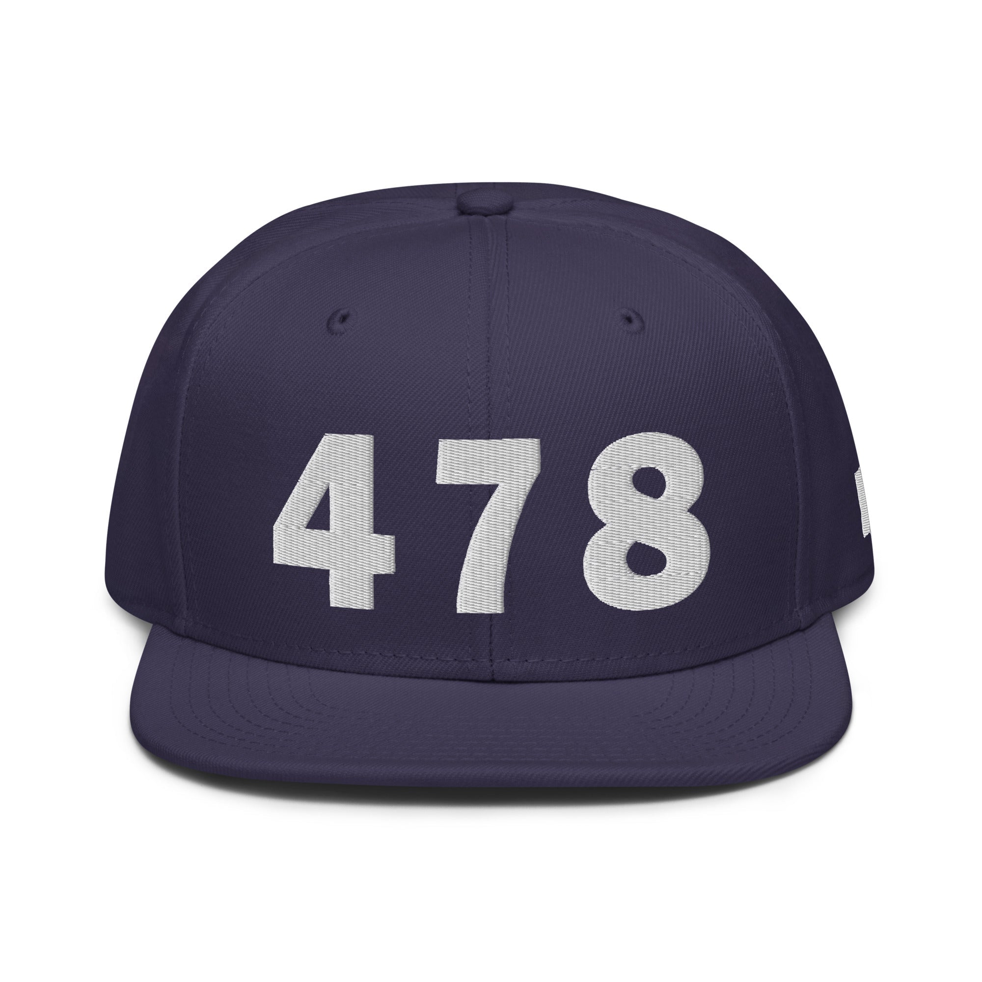 478 Area Code Snapback Hat