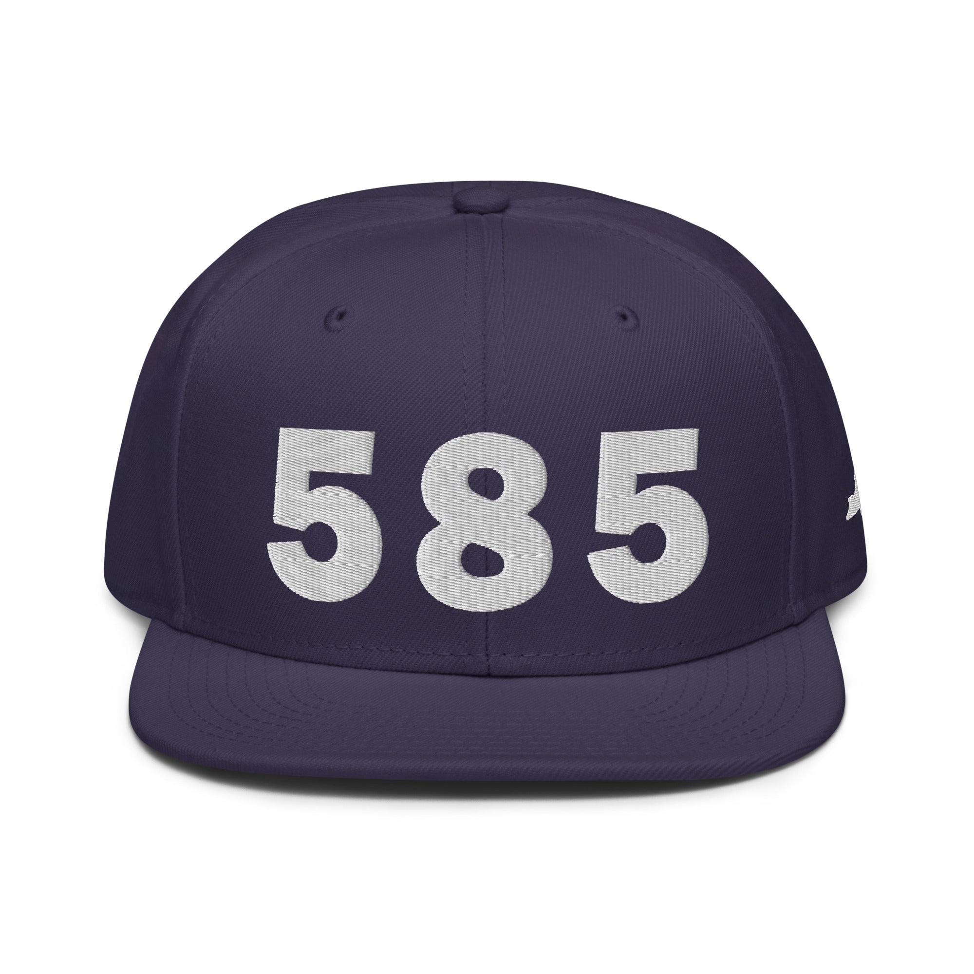 585 Area Code Snapback Hat