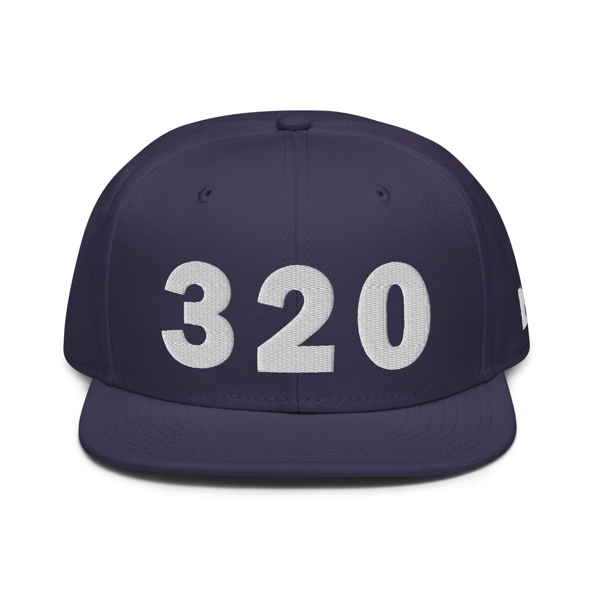 320 Area Code Snapback Hat