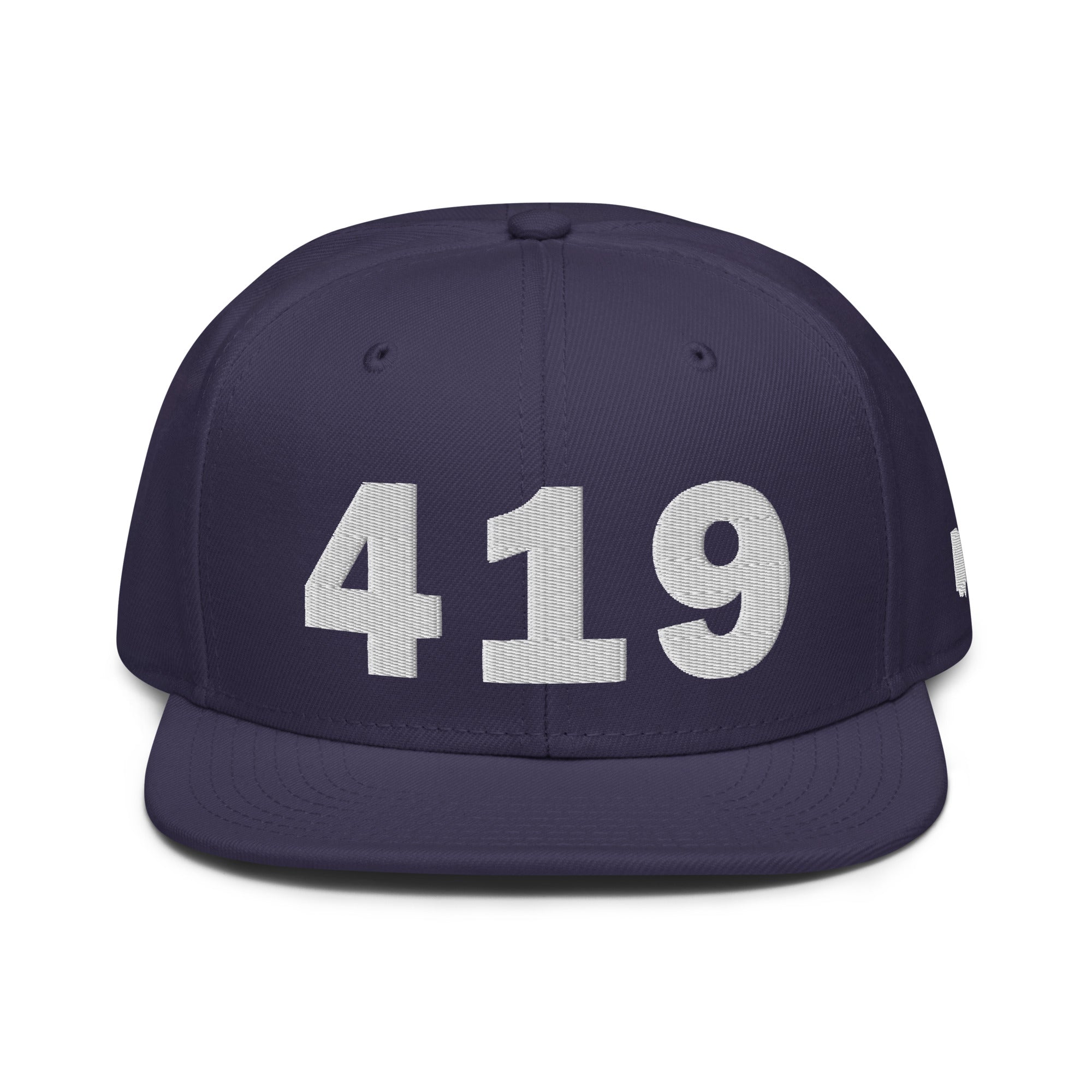 419 Area Code Snapback Hat