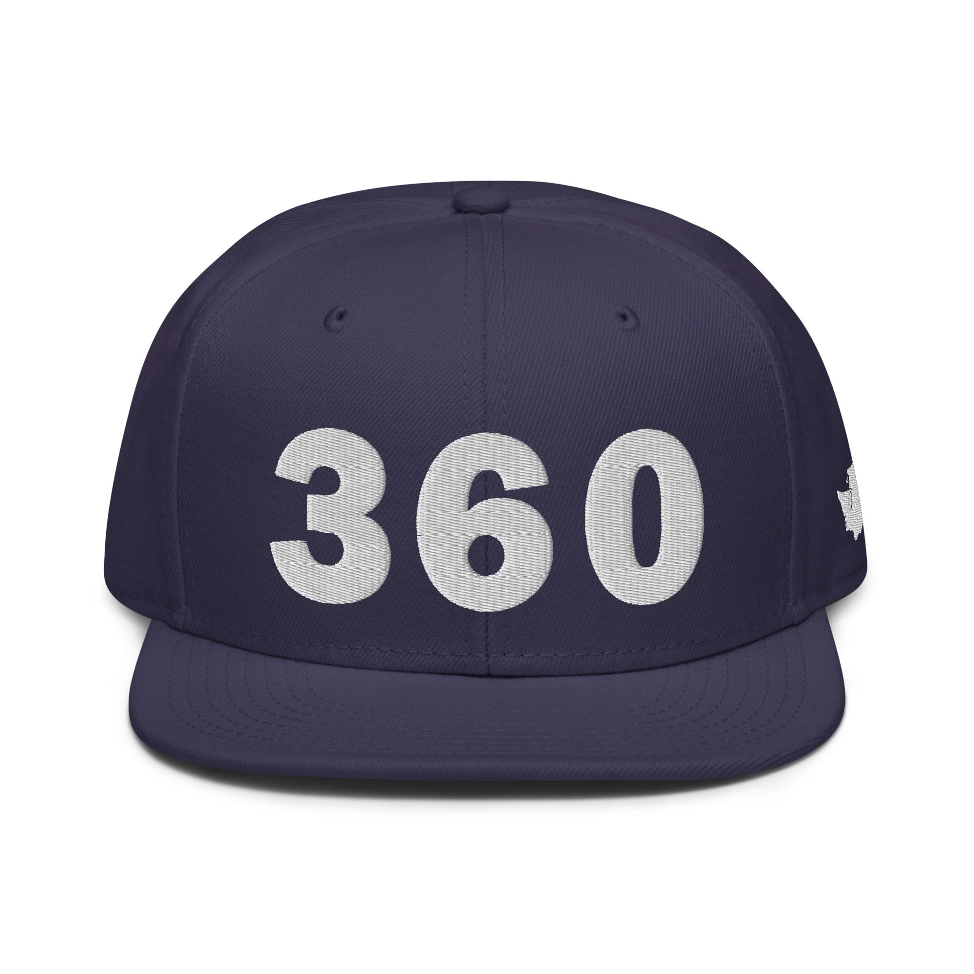 360 Area Code Snapback Hat