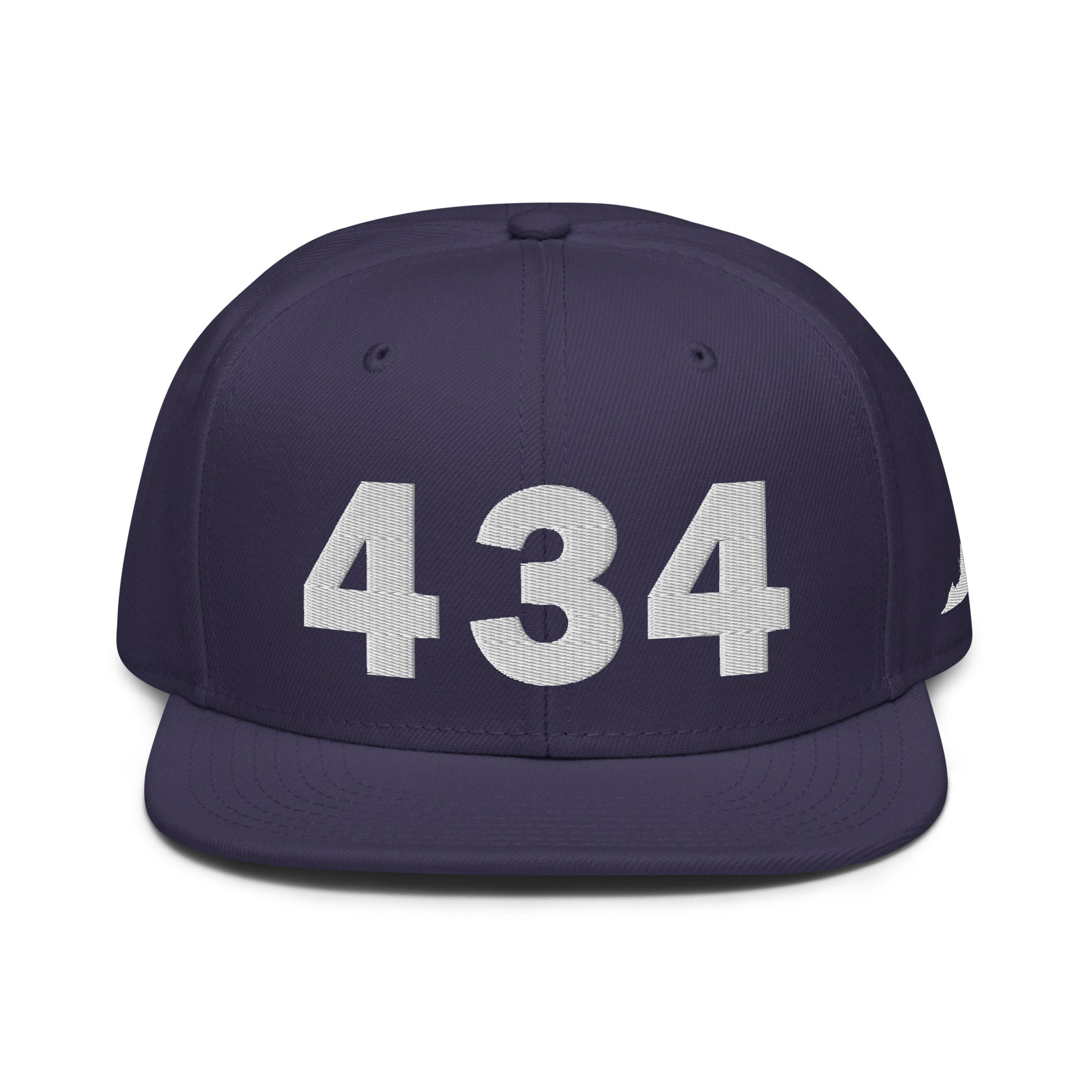 434 Area Code Snapback Hat