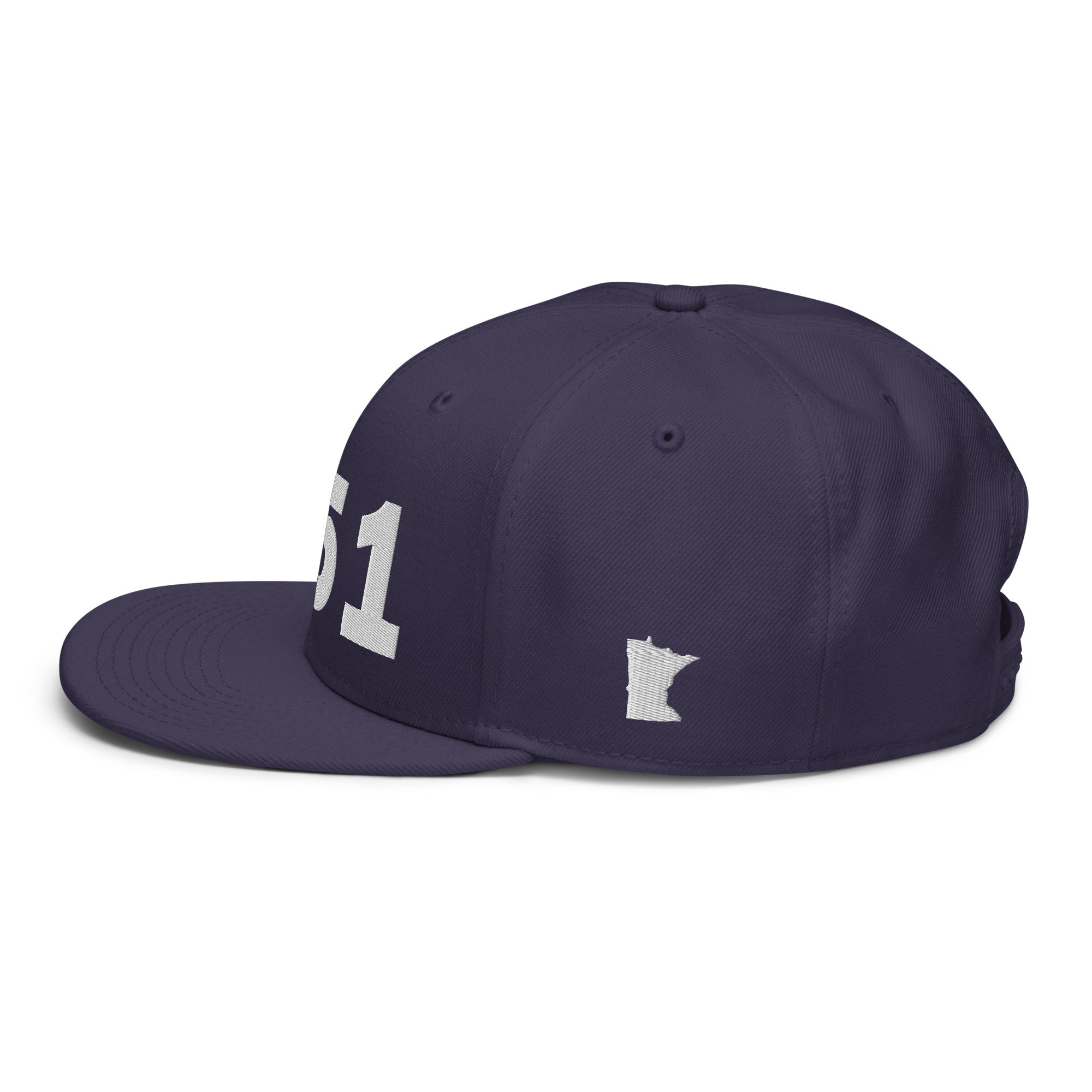 651 Area Code Snapback Hat