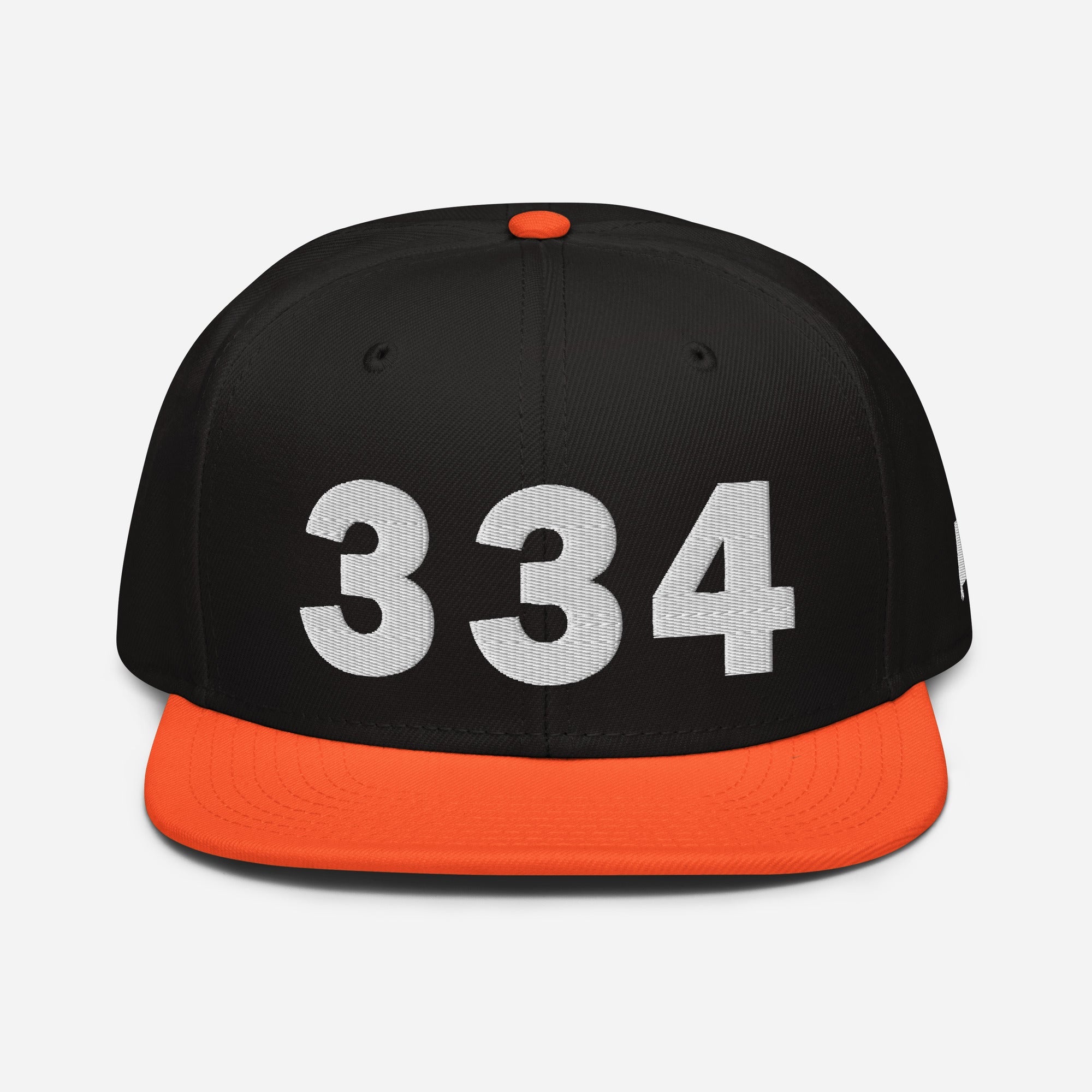 334 Area Code Snapback Hat
