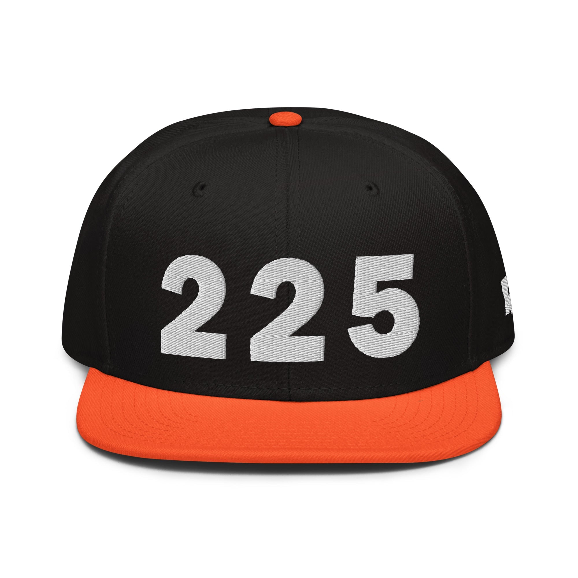 225 Area Code Snapback Hat
