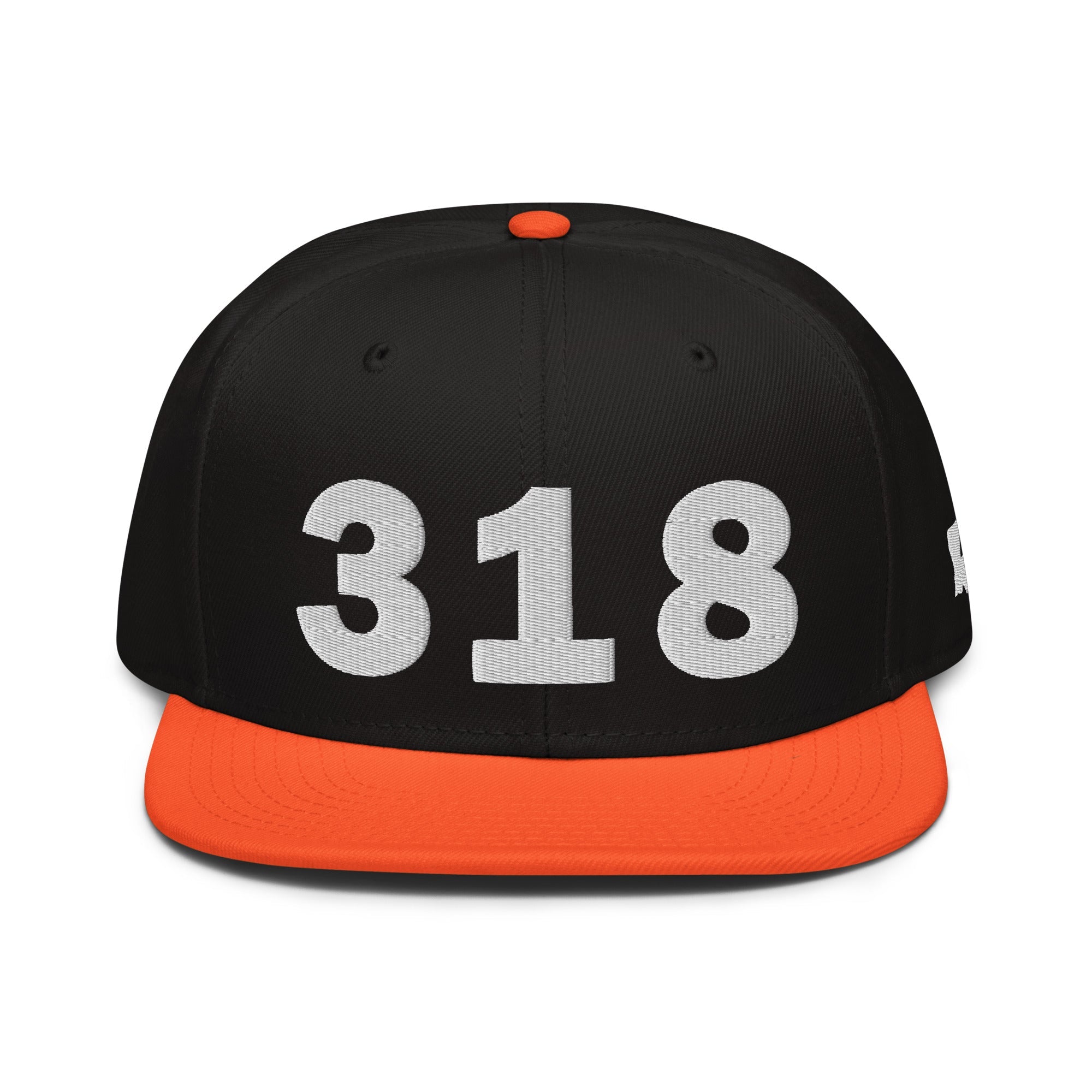 318 Area Code Snapback Hat