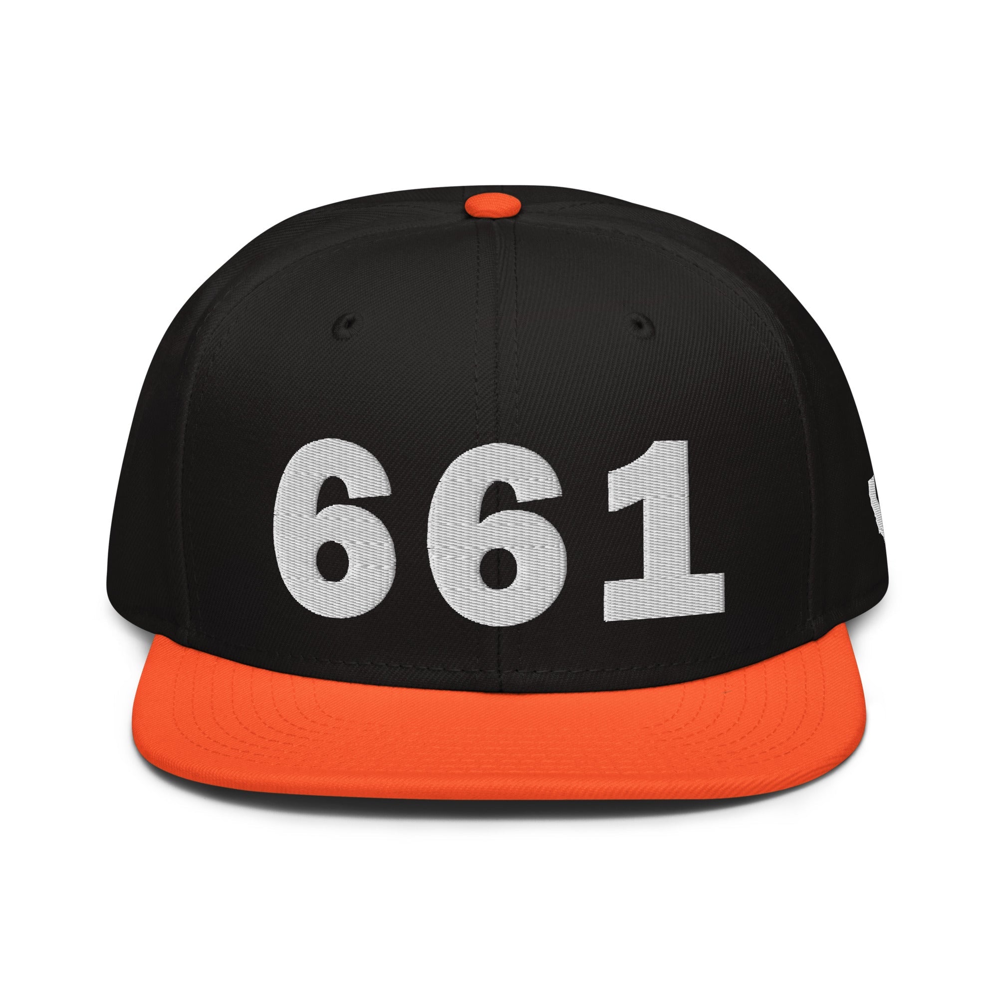 661 Area Code Snapback Hat