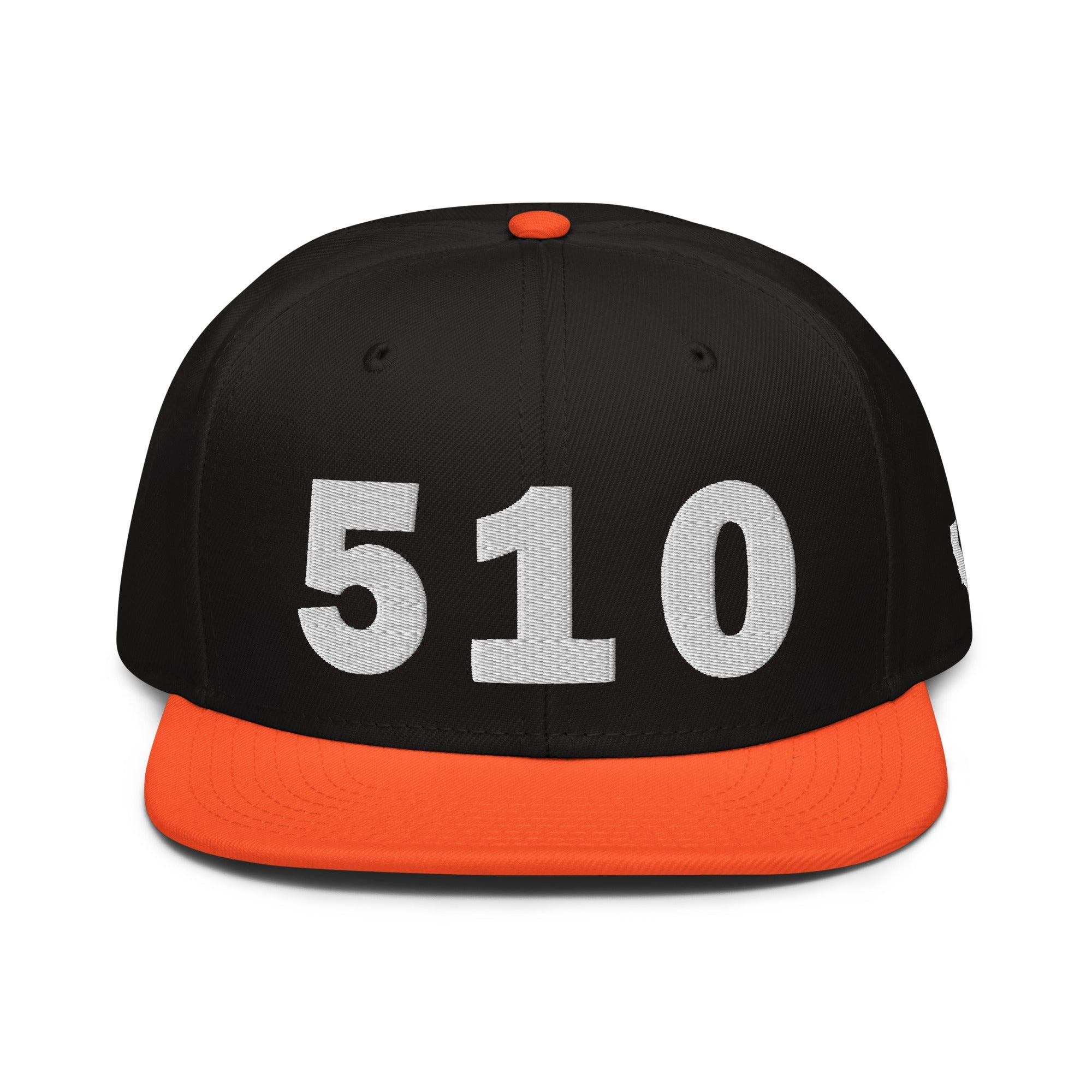 510 Area Code Snapback Hat