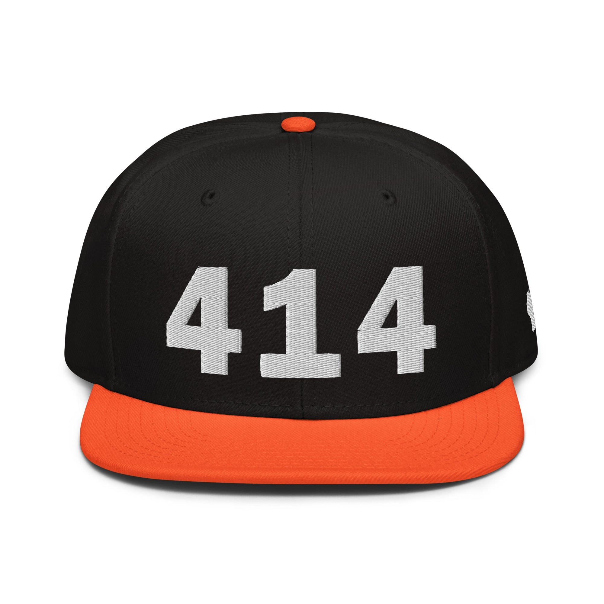 414 Area Code Snapback Hat