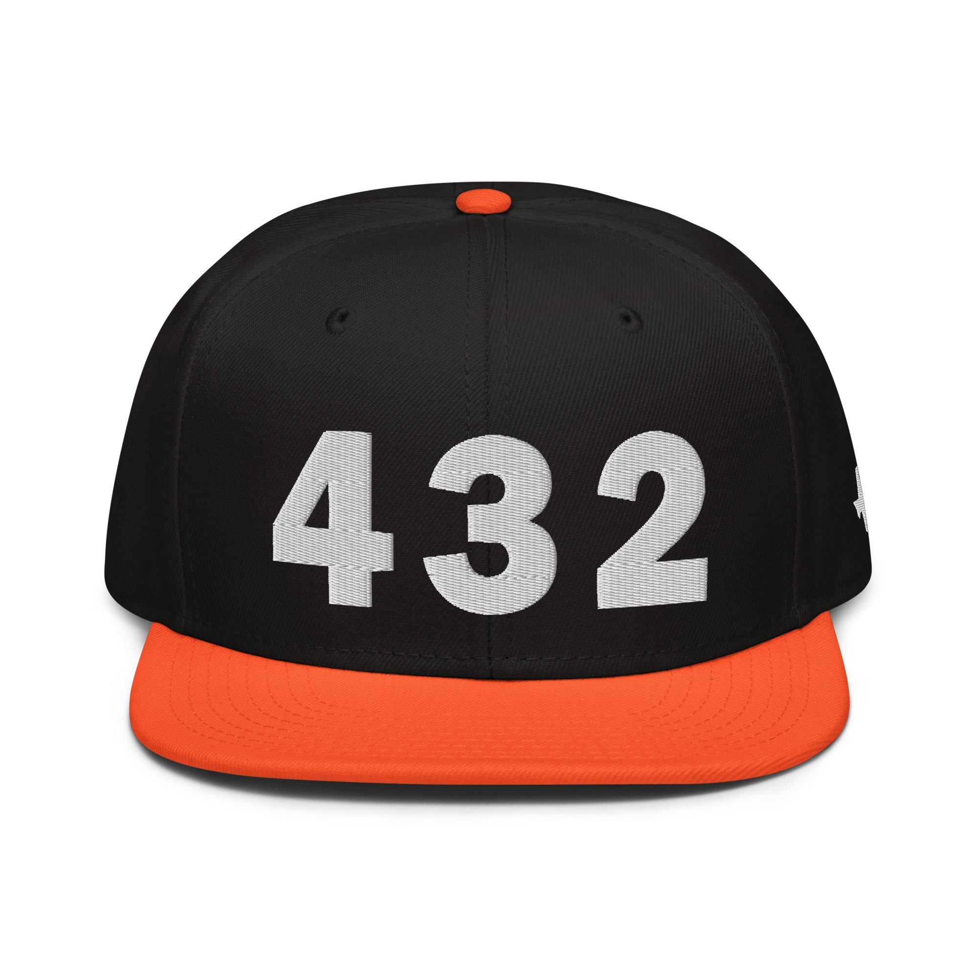 432 Area Code Snapback Hat
