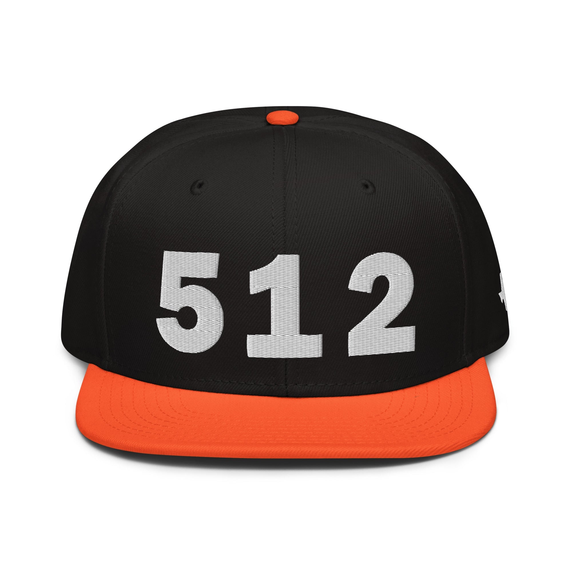 512 Area Code Snapback Hat
