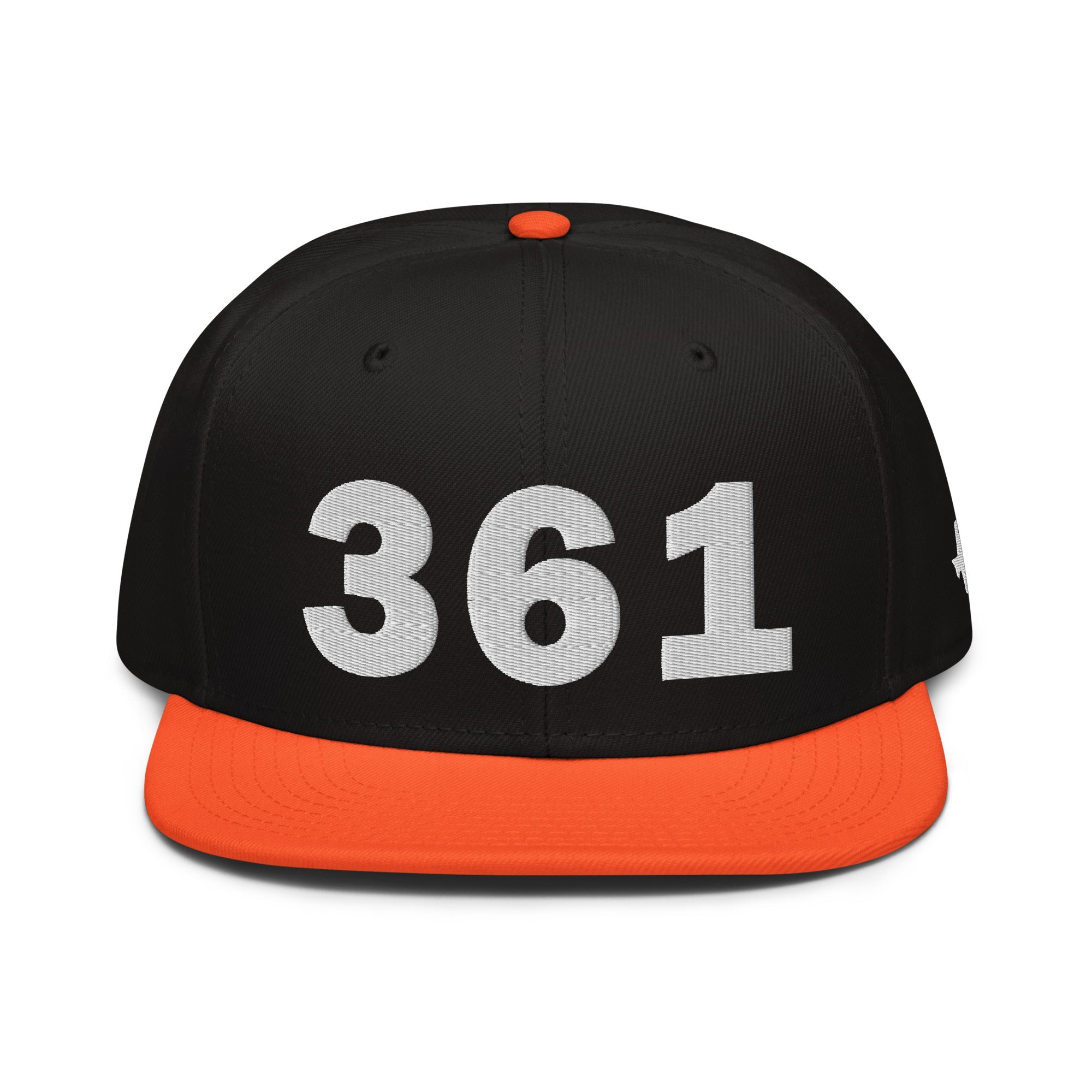 361 Area Code Snapback Hat