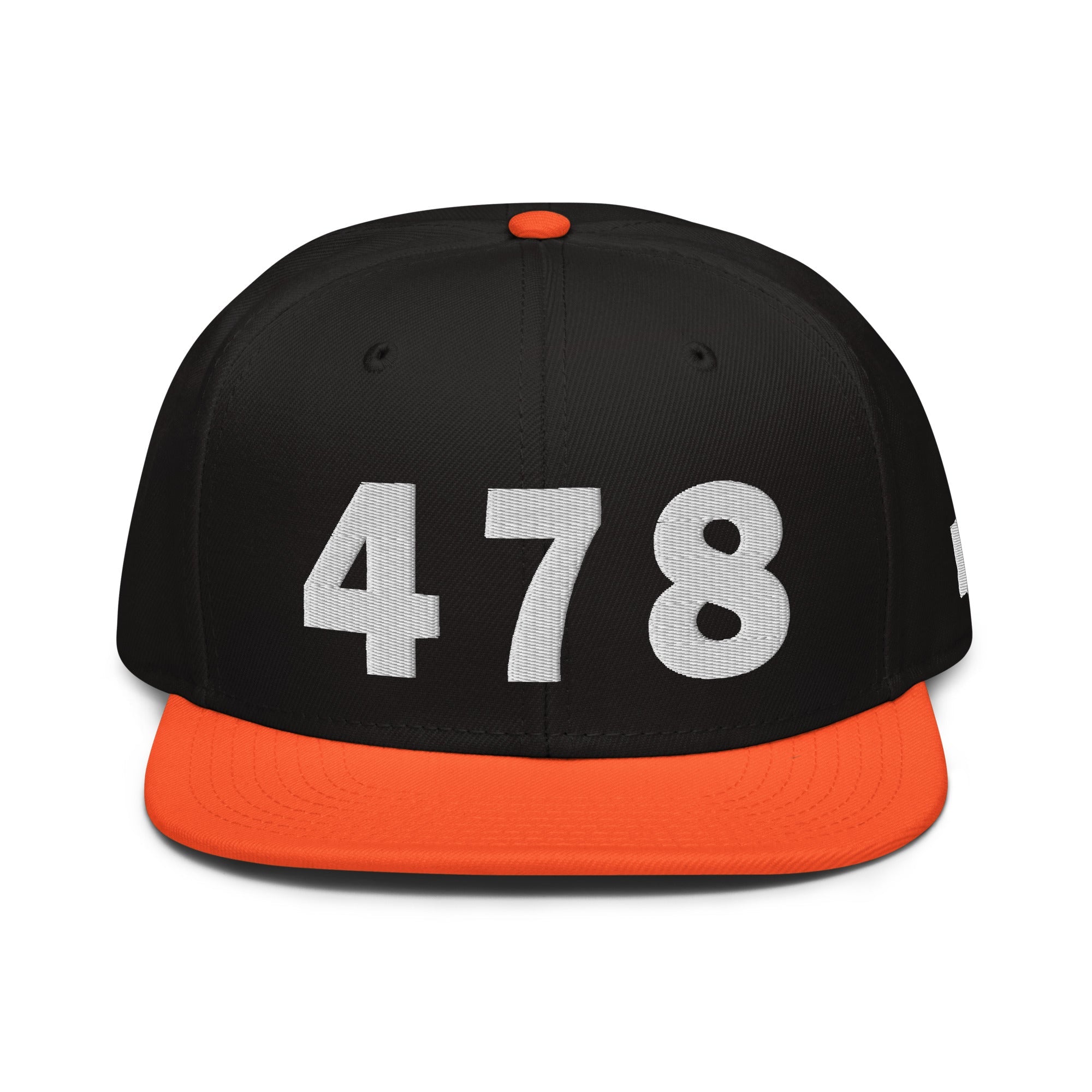 478 Area Code Snapback Hat