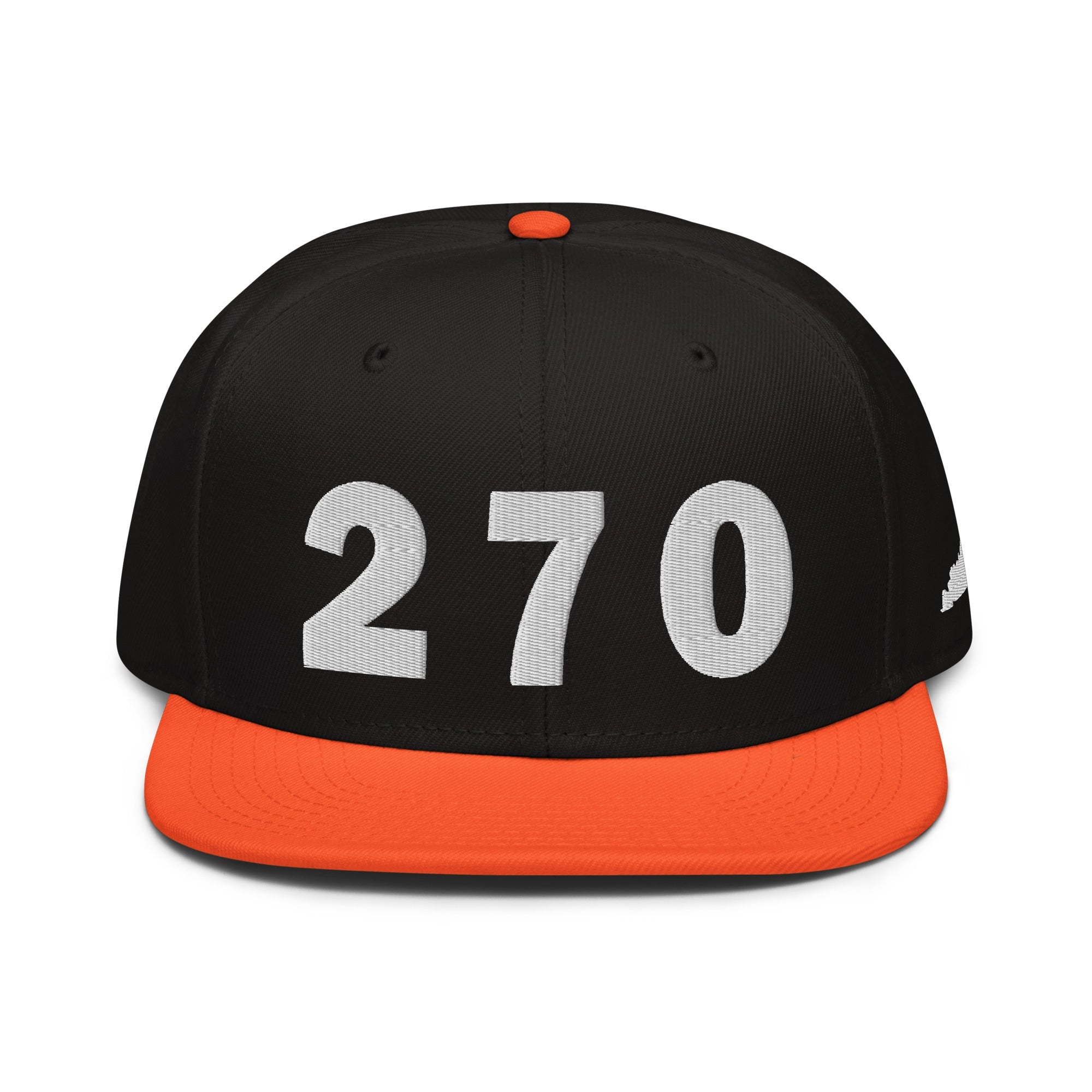 270 Area Code Snapback Hat