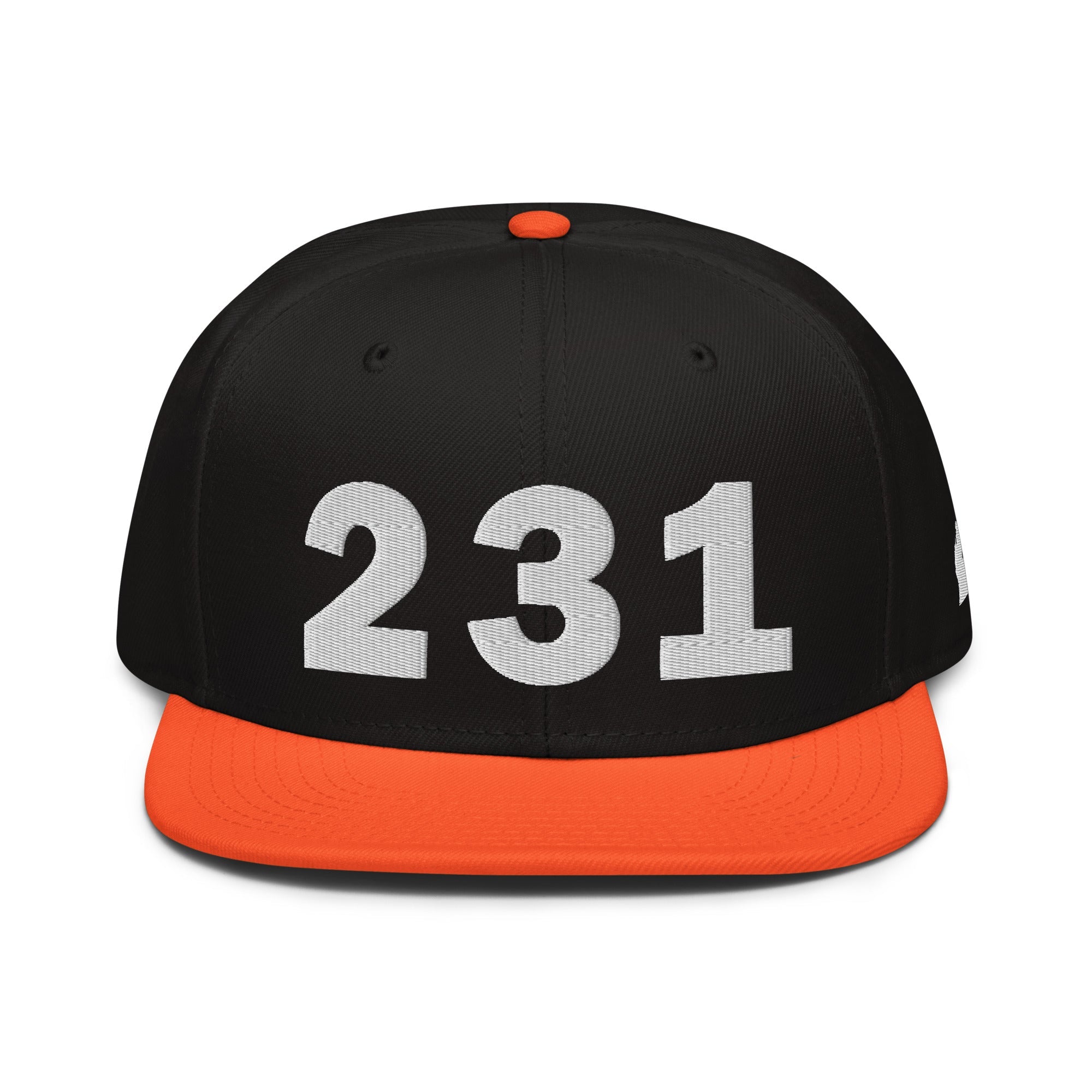 231 Area Code Snapback Hat