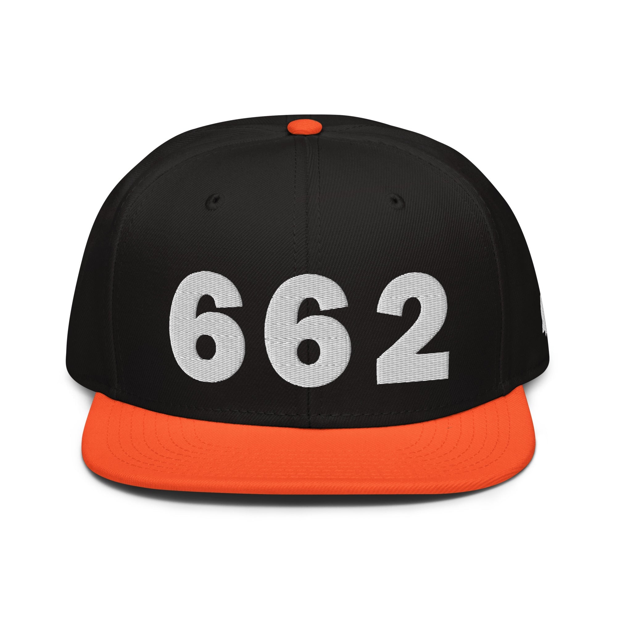 662 Area Code Snapback Hat