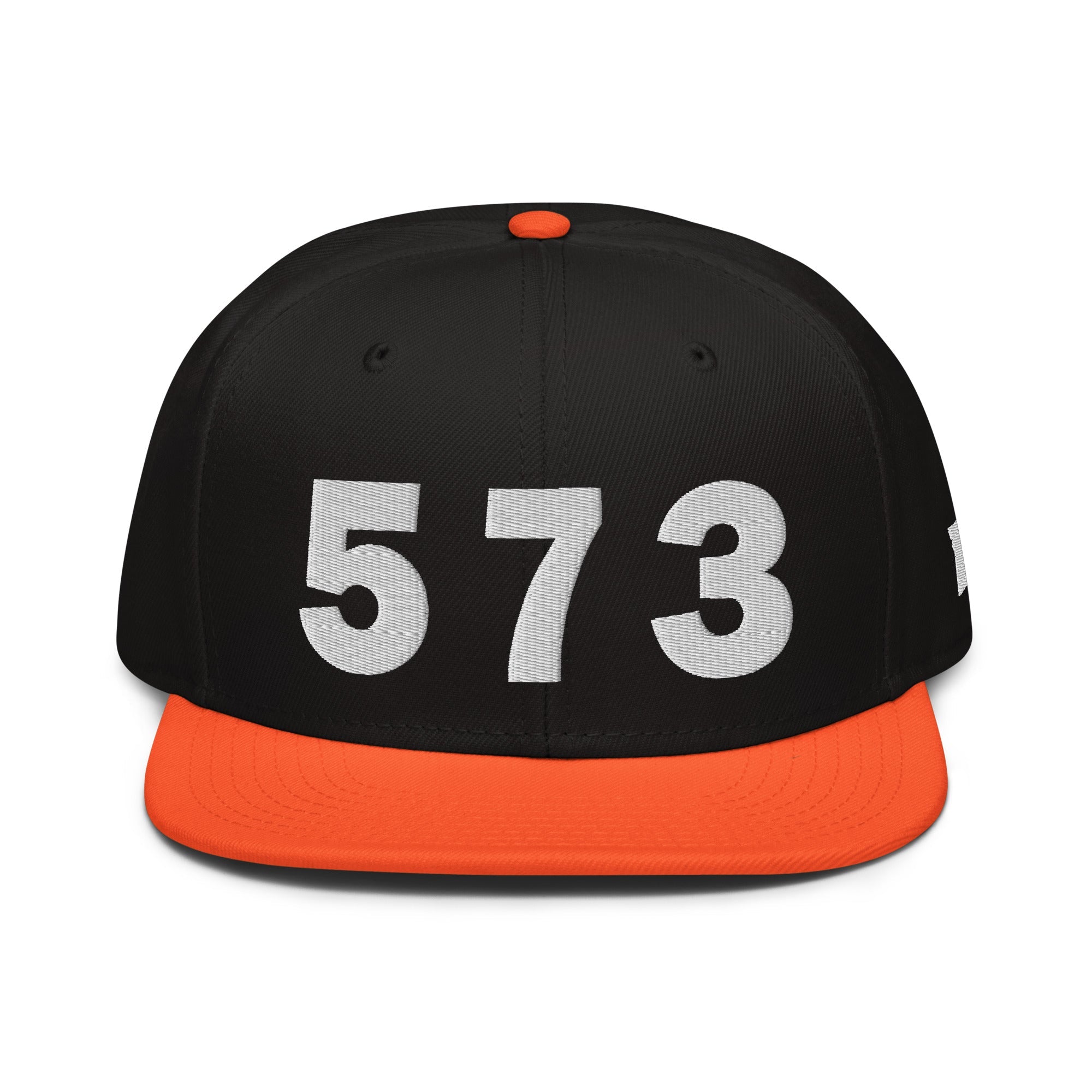 573 Area Code Snapback Hat