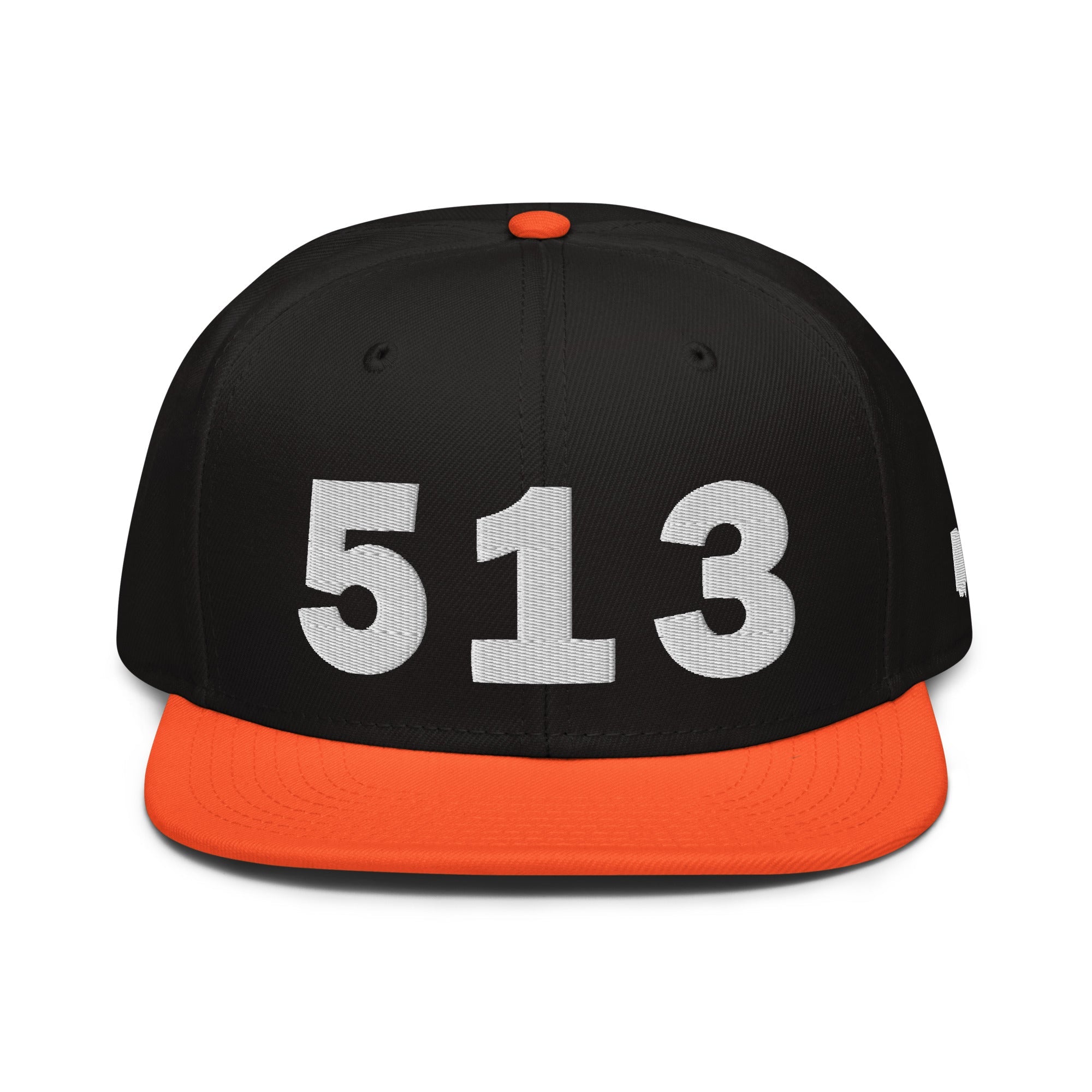 513 Area Code Snapback Hat