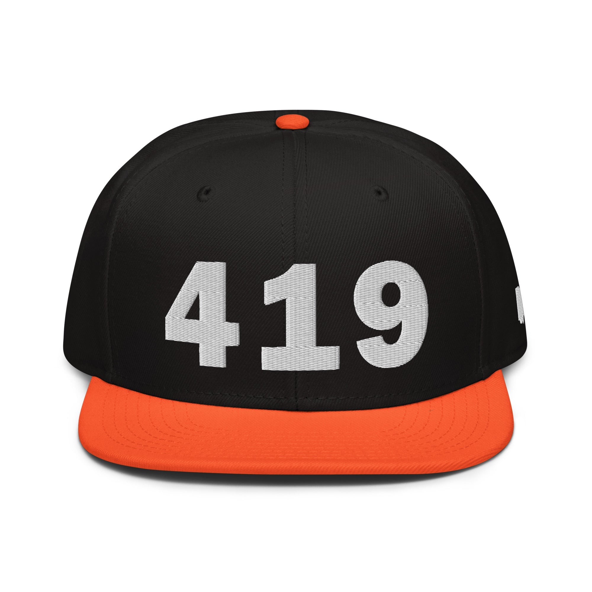 419 Area Code Snapback Hat