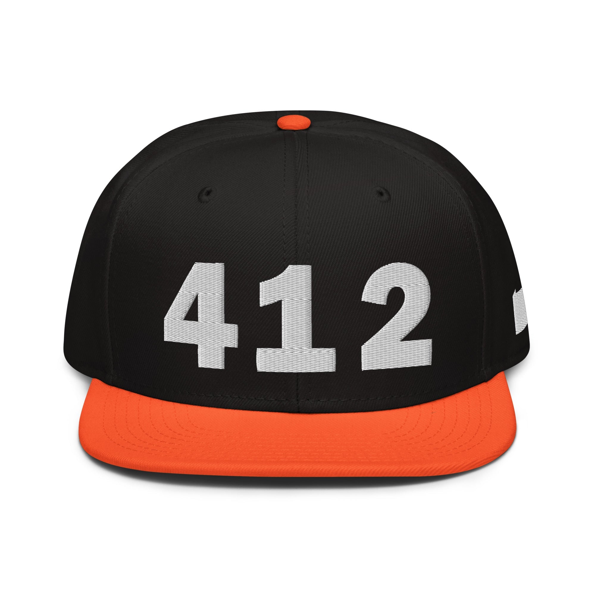 412 Area Code Snapback Hat