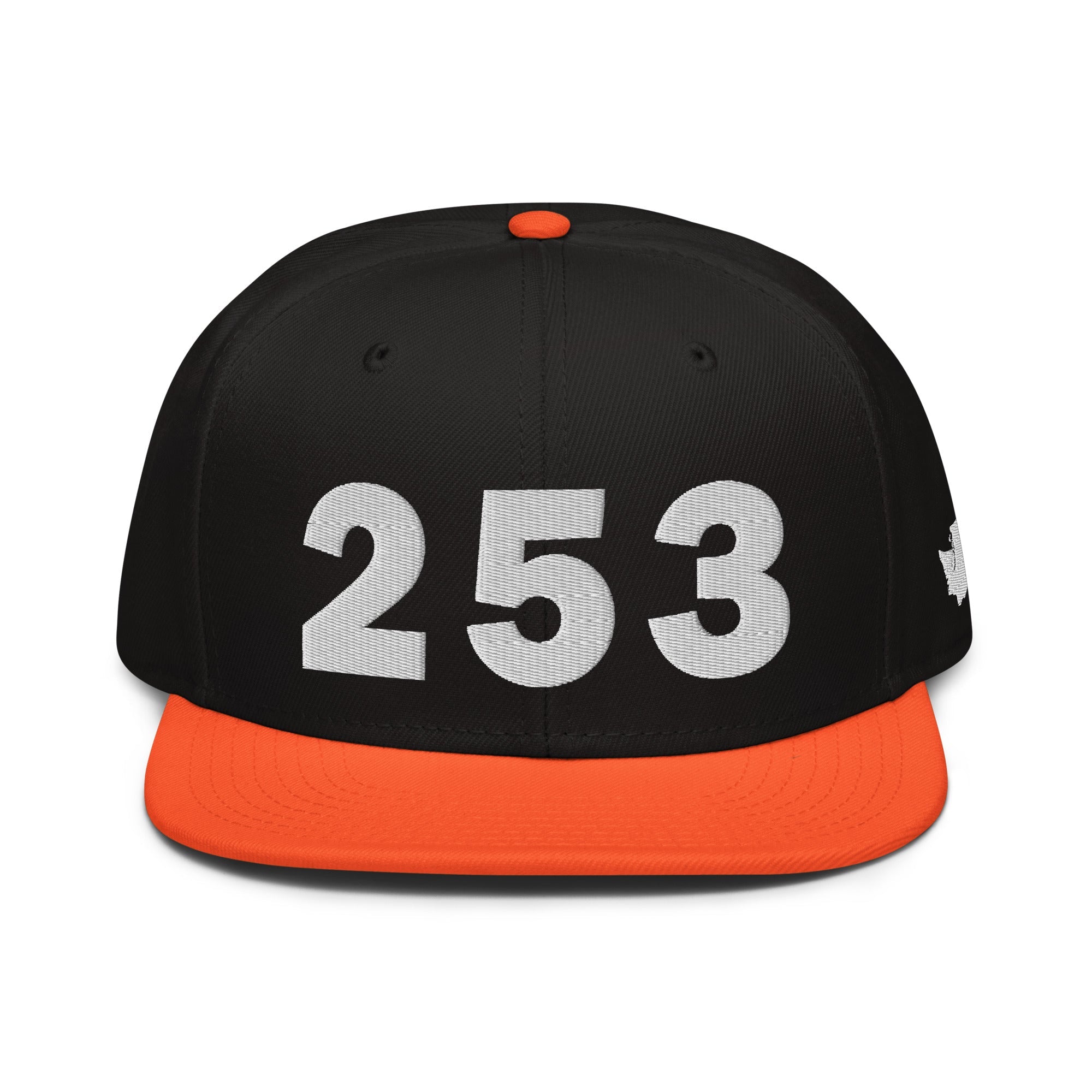 253 Area Code Snapback Hat