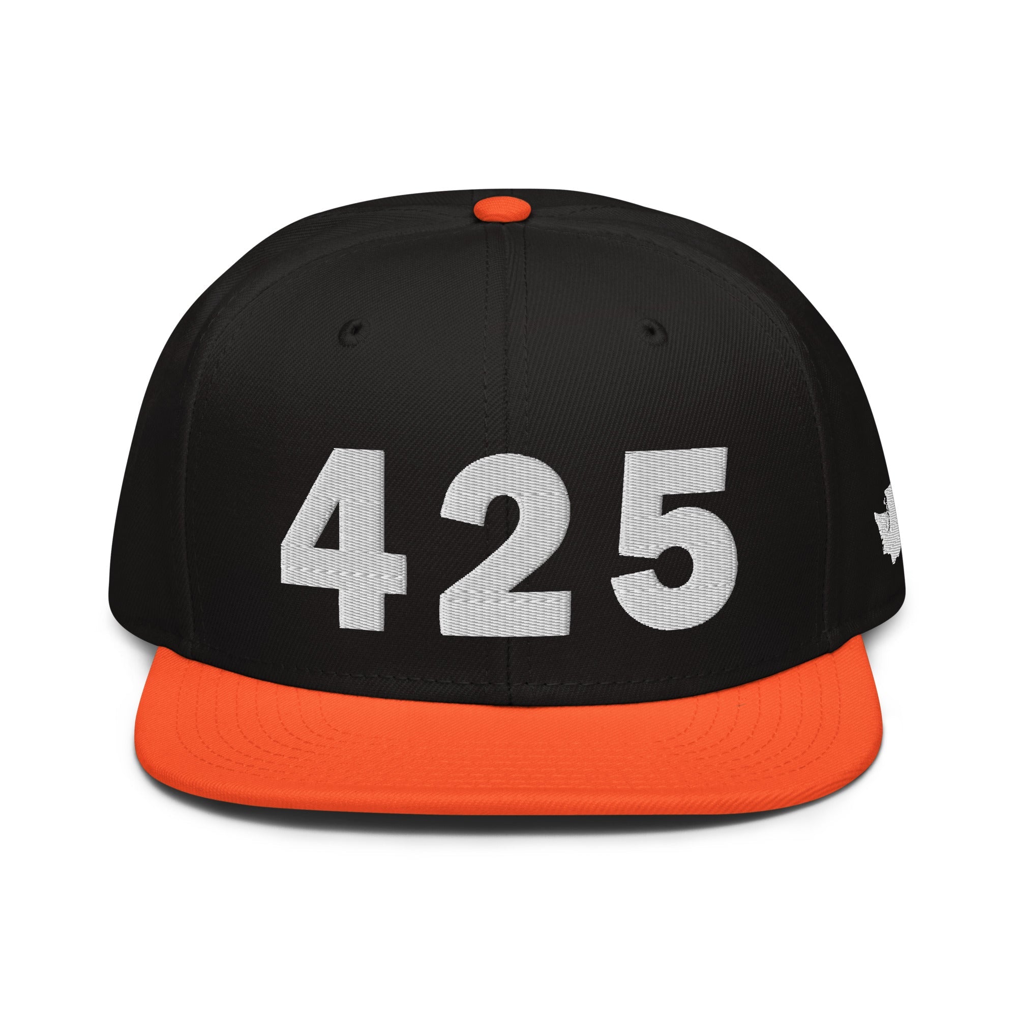 425 Area Code Snapback Hat
