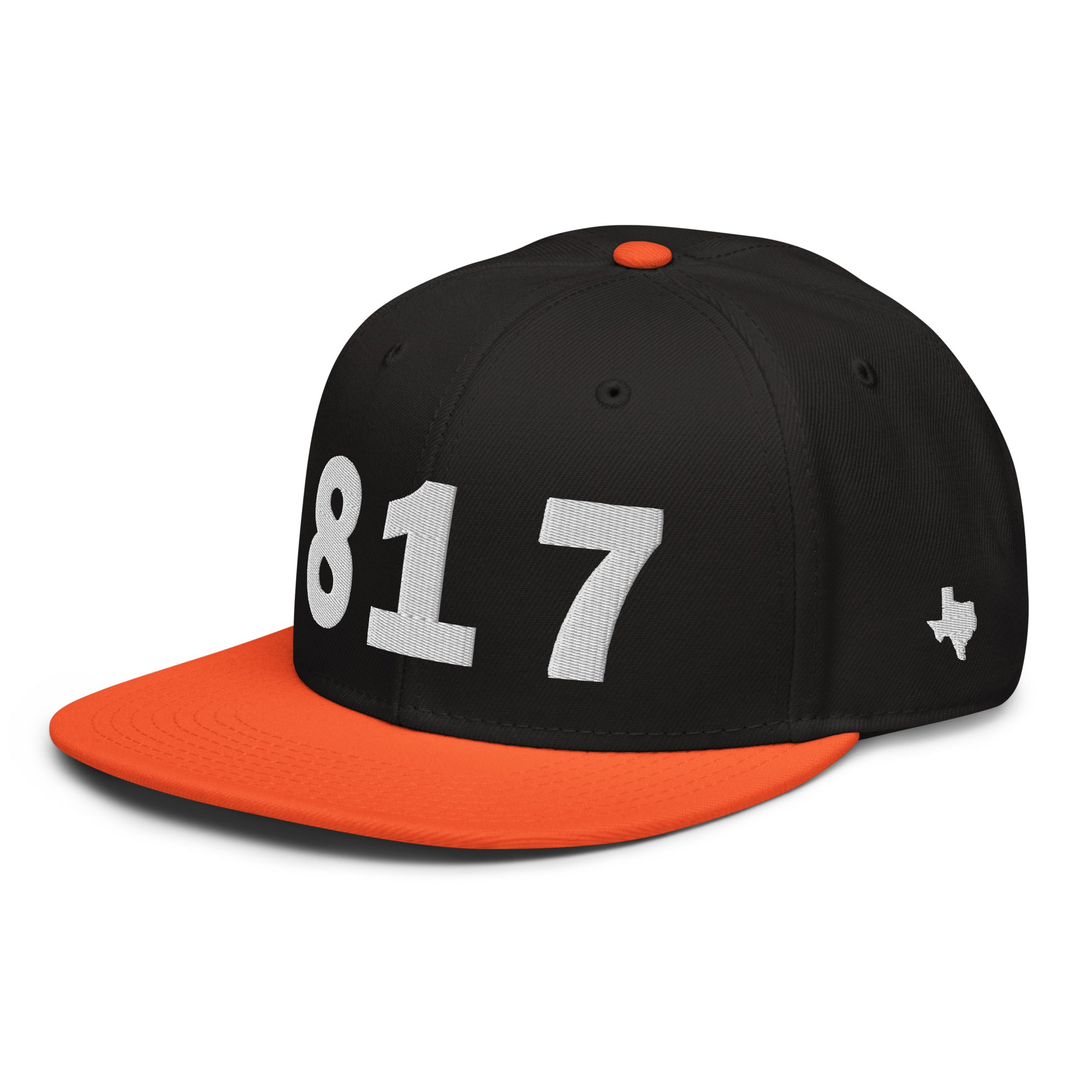 817 Area Code Snapback Hat