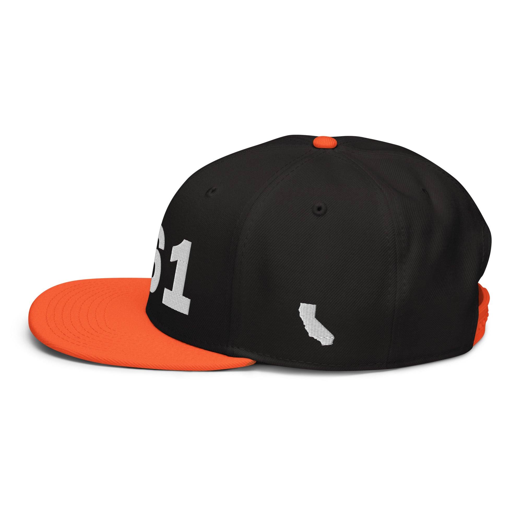 661 Area Code Snapback Hat