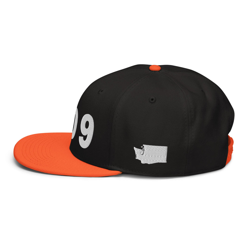 509 Area Code Snapback Hat